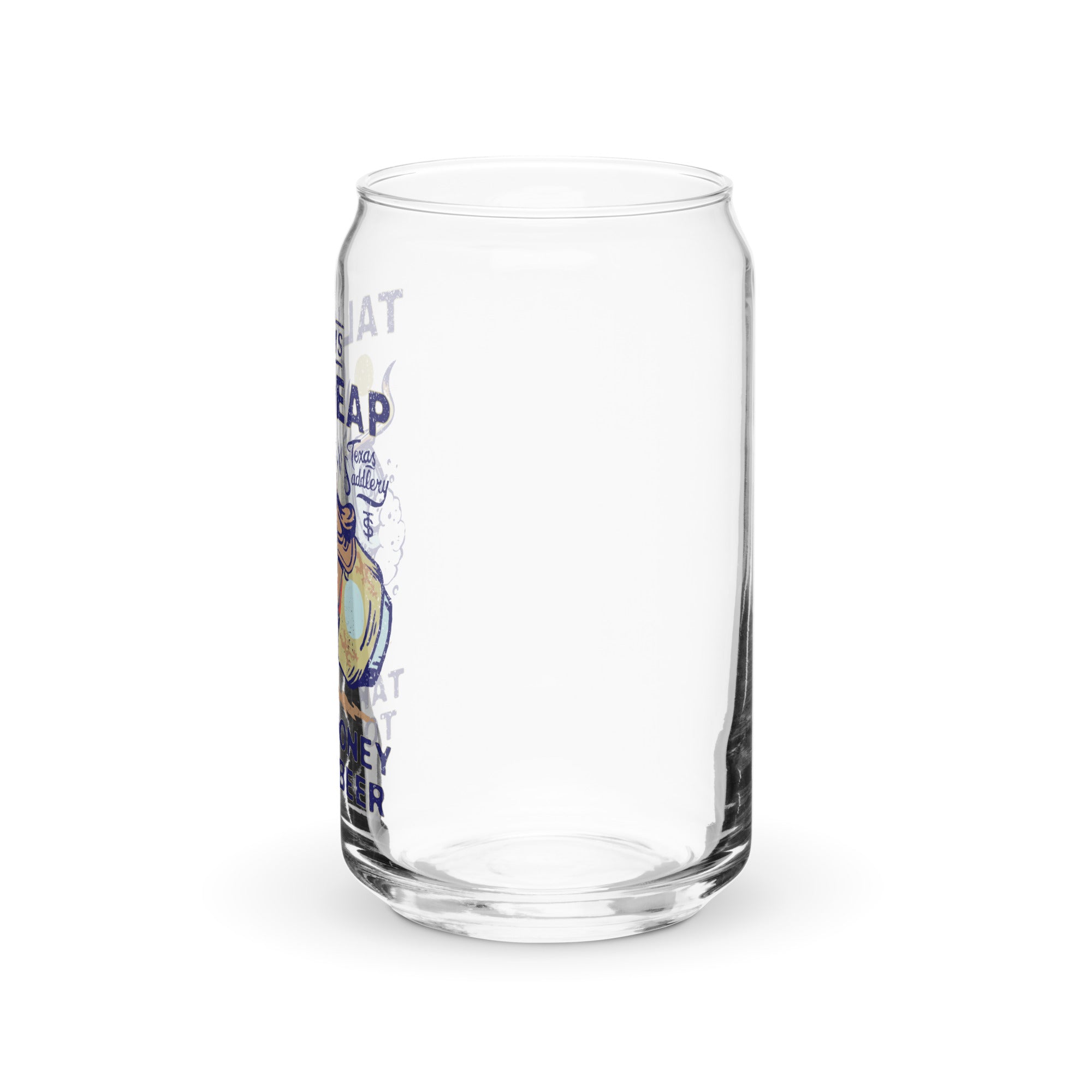 Can-shaped glass