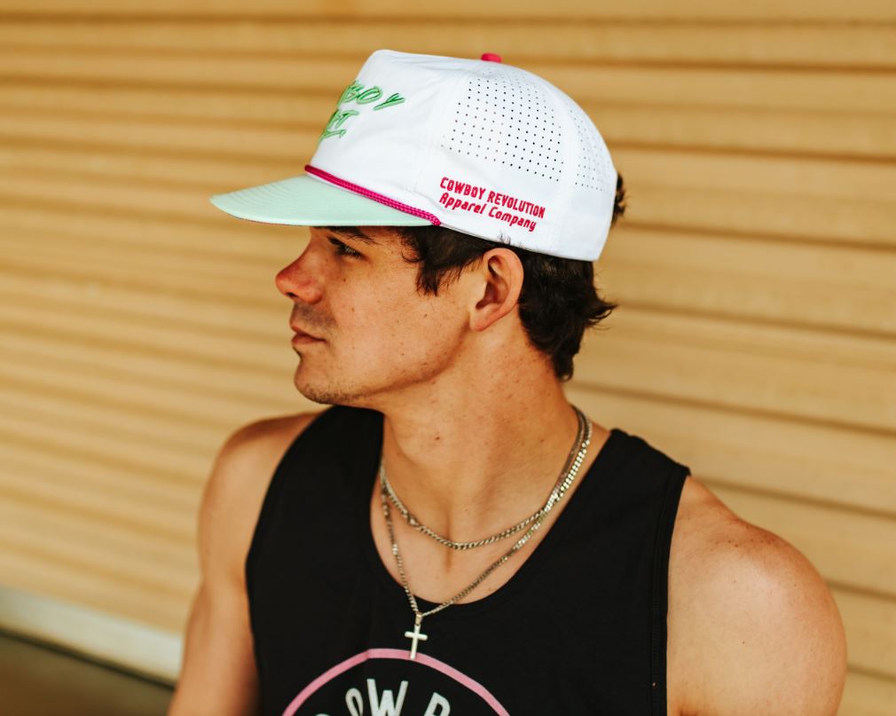 NEON SUMMER “COWBOY HAT” - 5-PANEL NYLON HAT