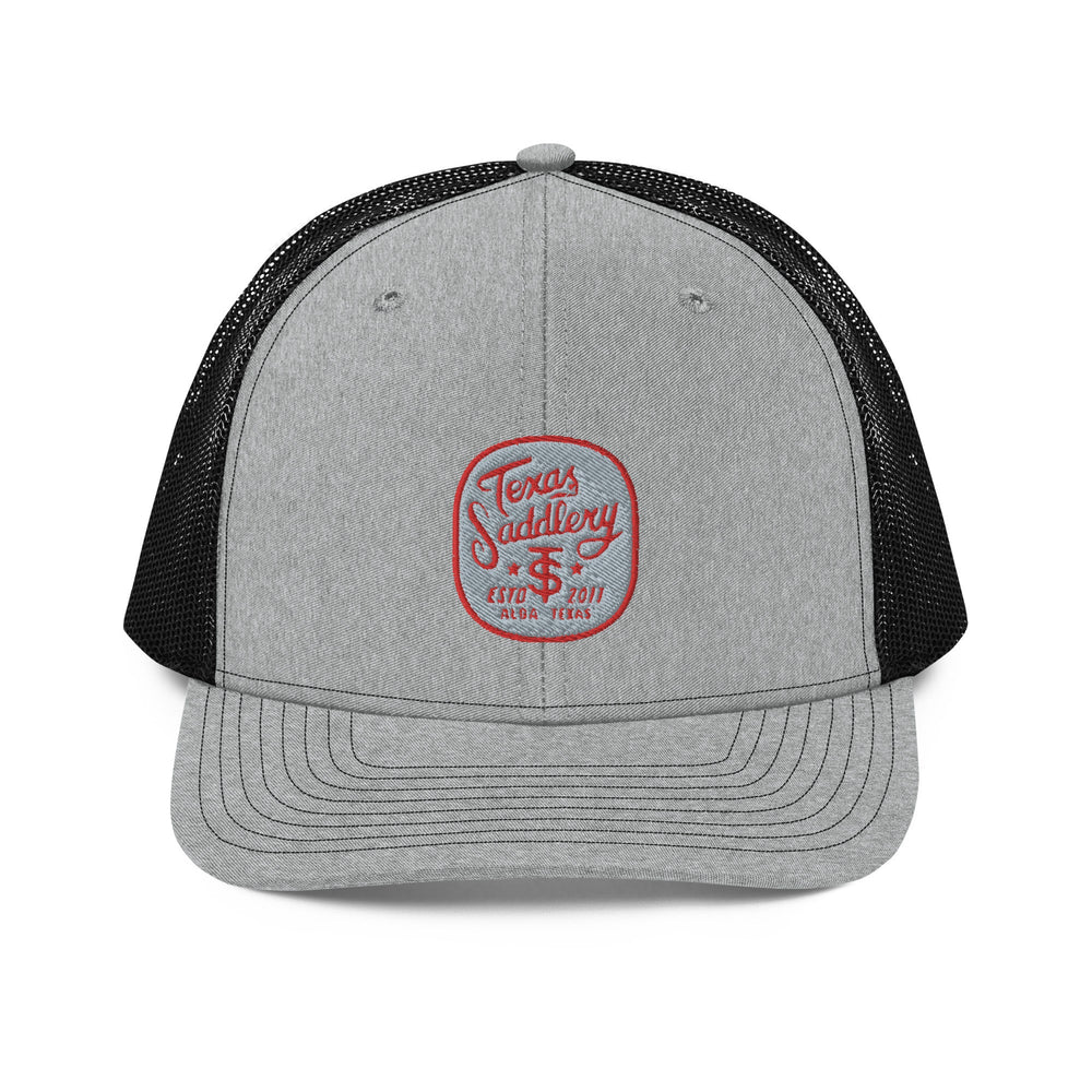 Texas Saddlery Trucker Cap Heather Grey / Black