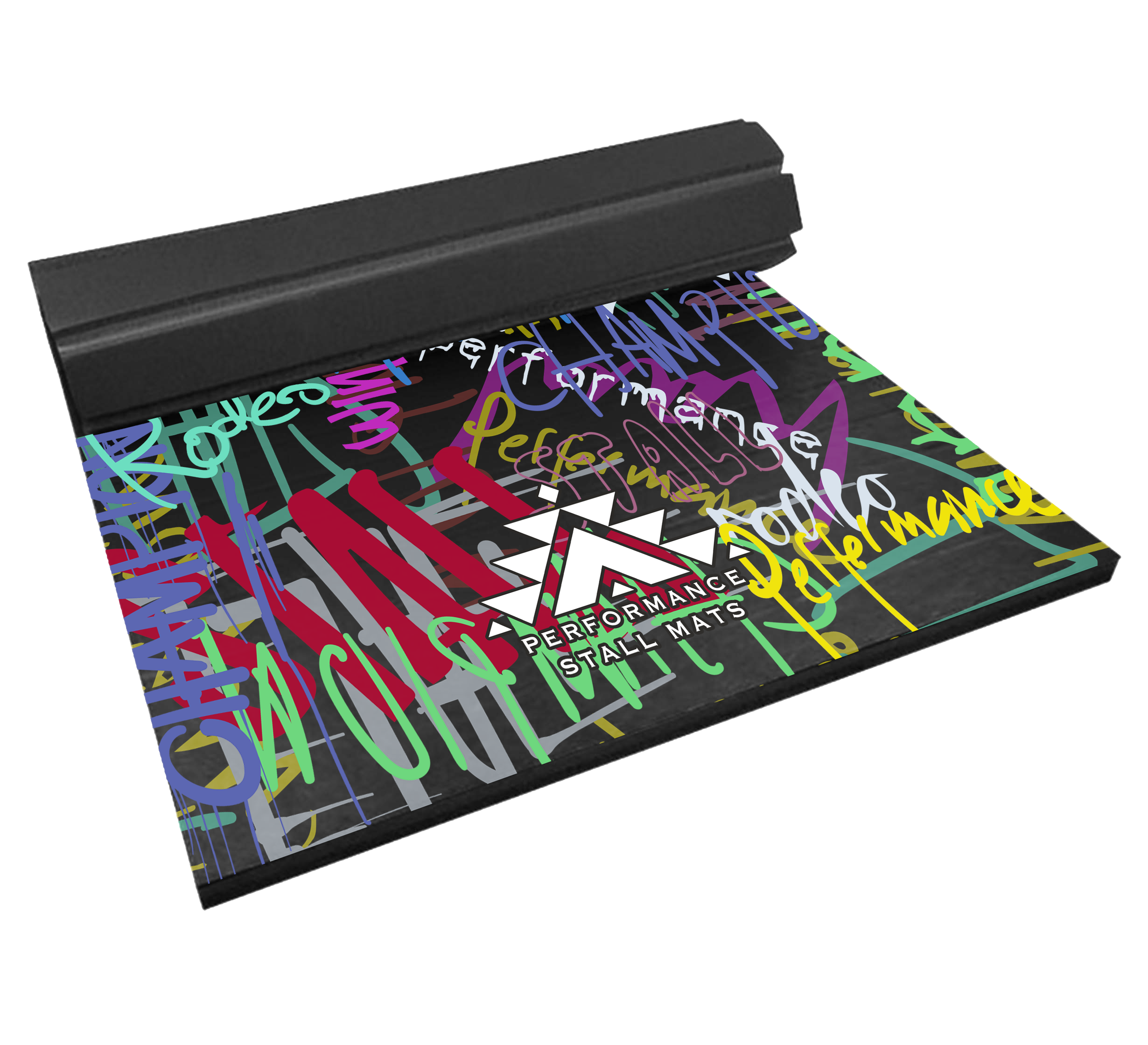 Portable Stall Mat Street Art Design 5x10
