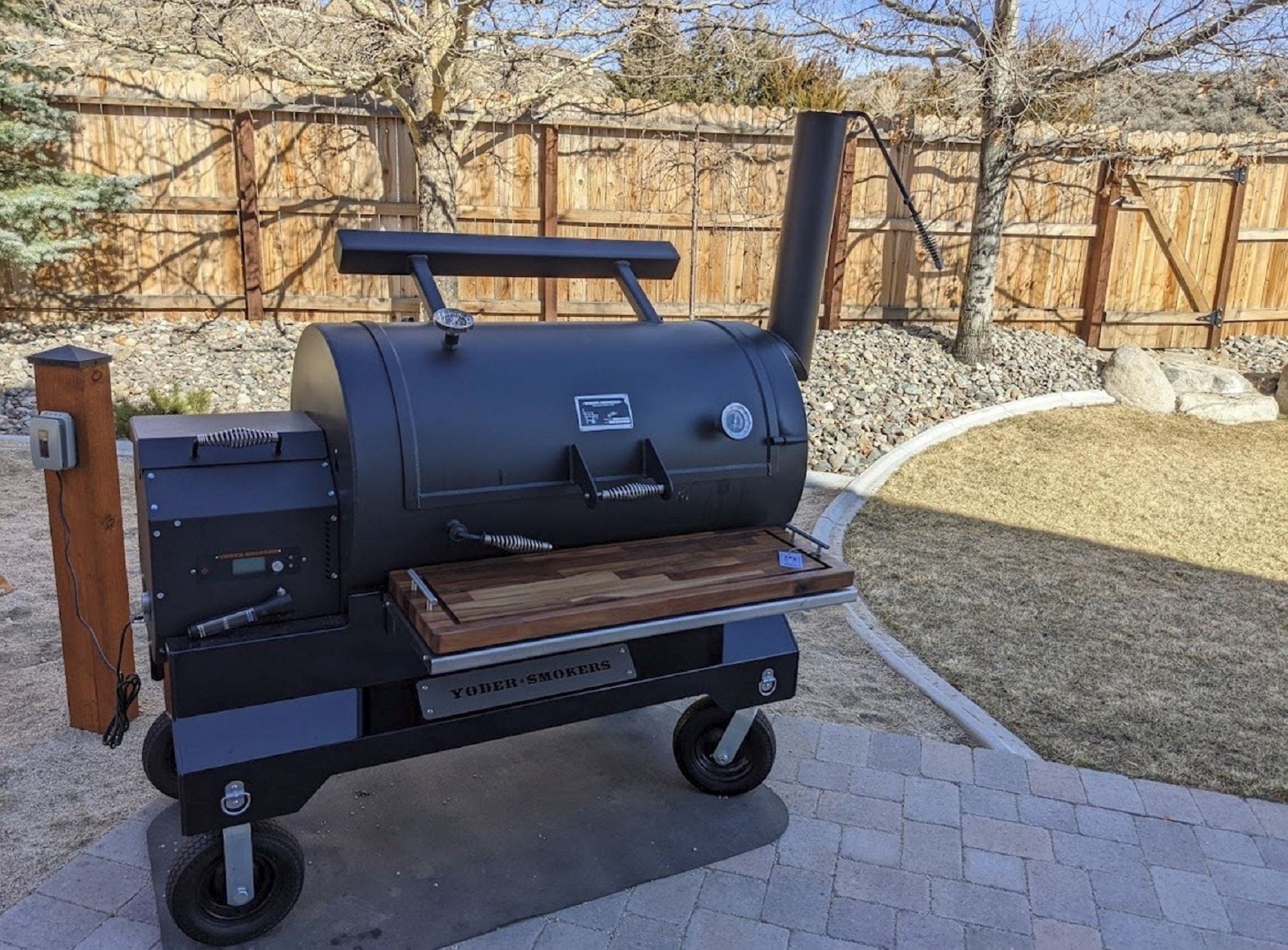 BBQ Boards®, Yoder YS1500 Front Board