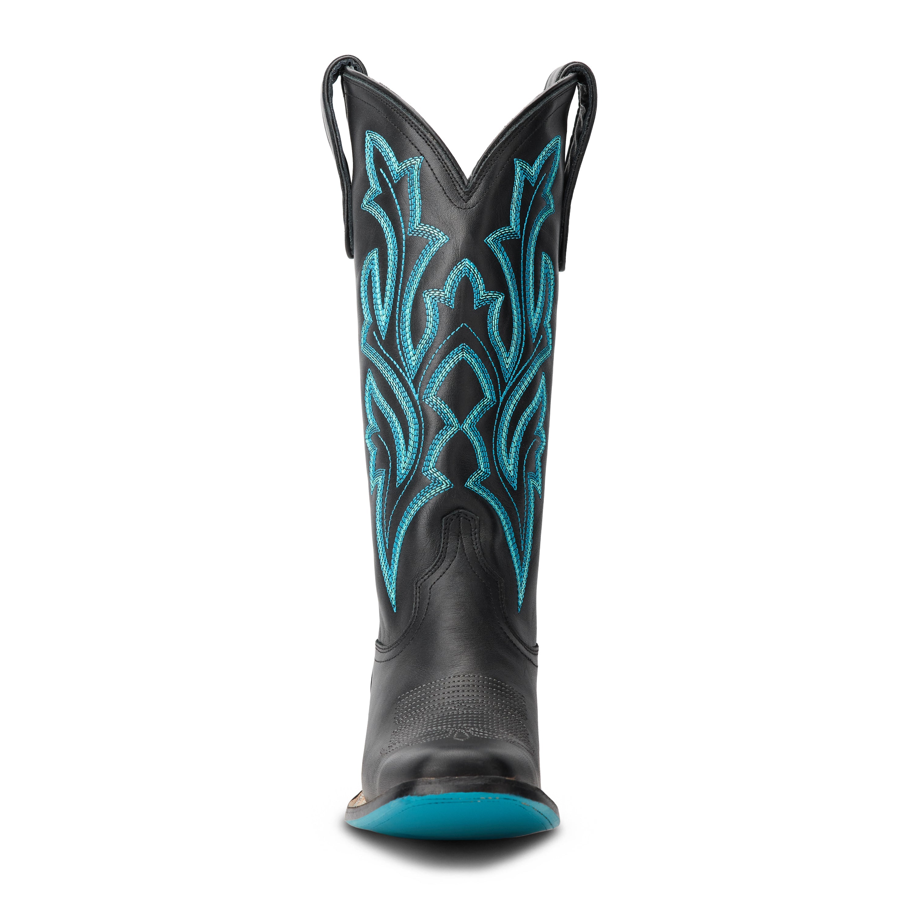 Classic Square Boot - Jet Black