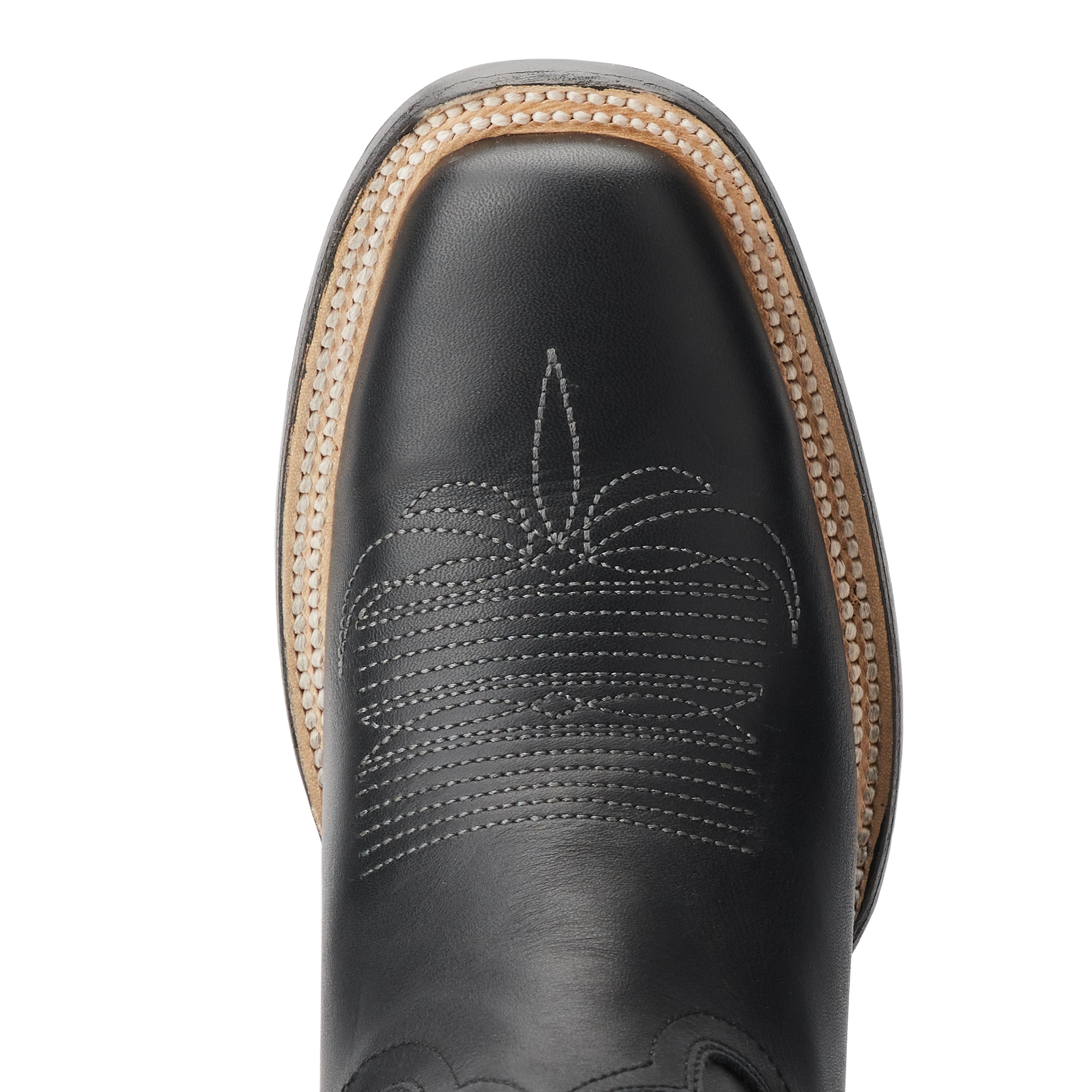 Classic Square Boot - Jet Black