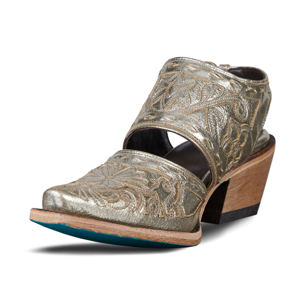 
                  
                    Robin Slingback Mule - Champagne Metallic
                  
                