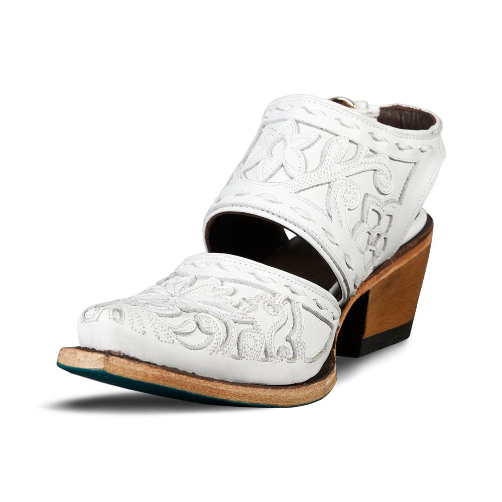 
                  
                    Robin Slingback Mule - Matte White
                  
                