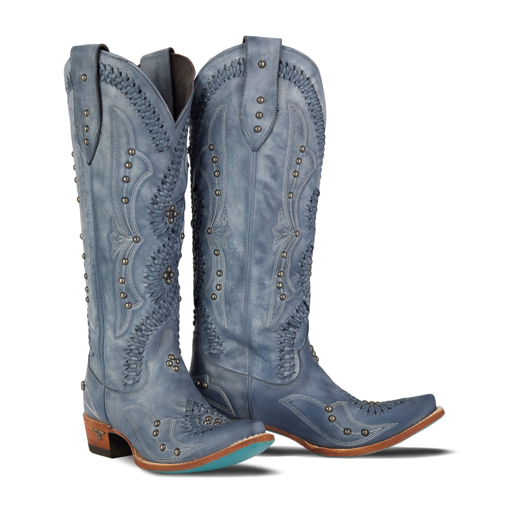 Cossette Boot - Washed Denim