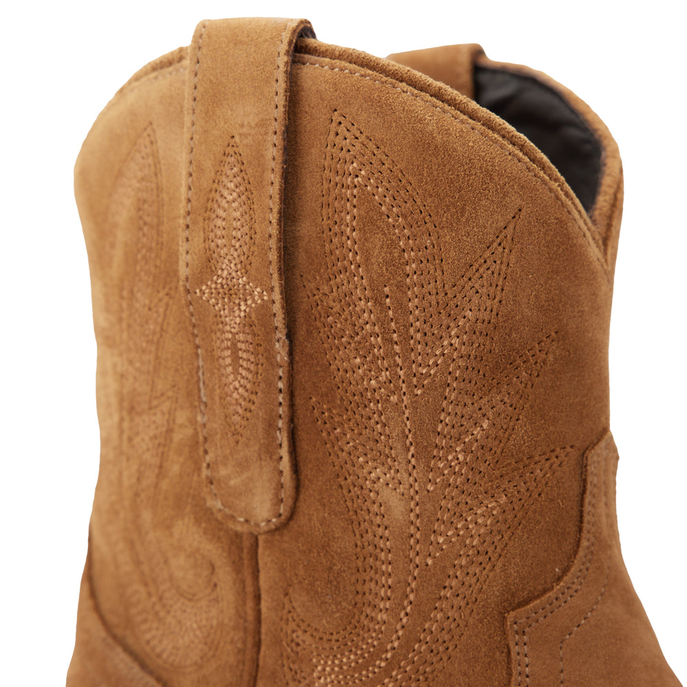 
                  
                    Lexington Bootie - Toffee Suede
                  
                