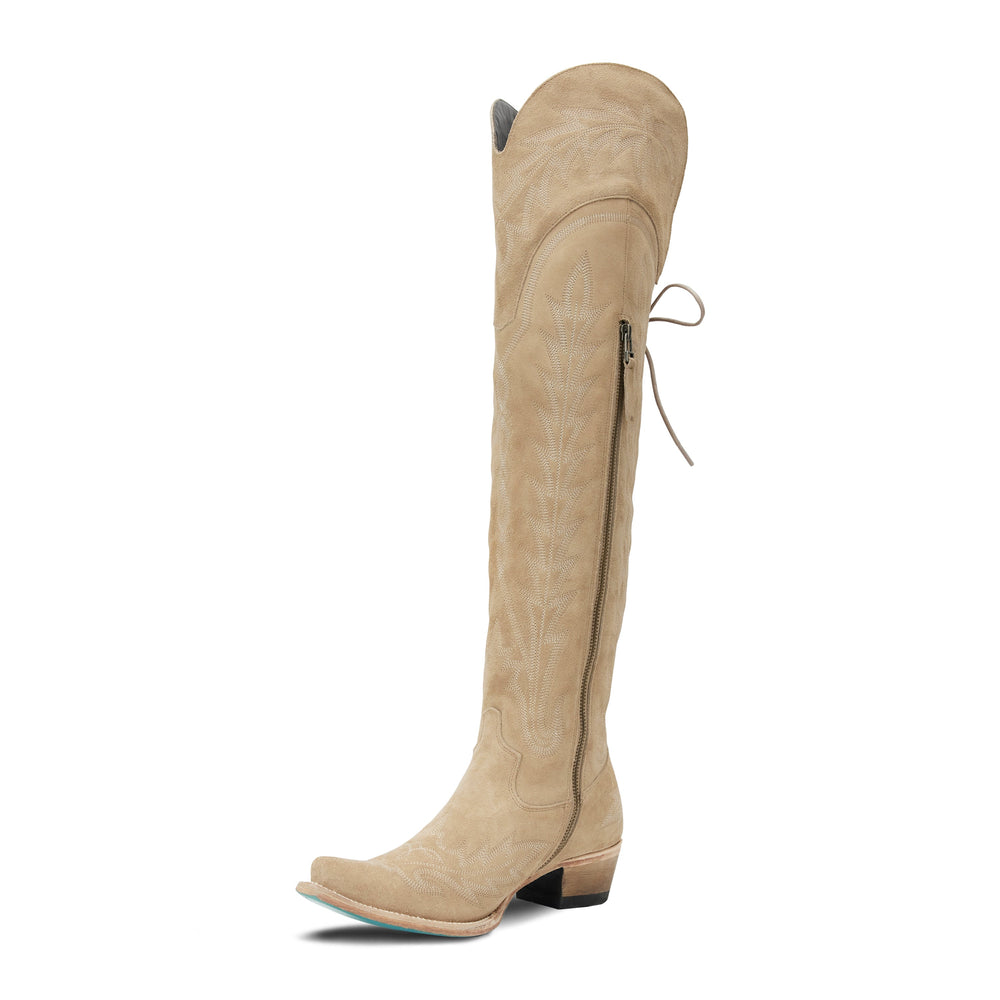 
                  
                    Lexington OTK Corset - Latte Suede
                  
                