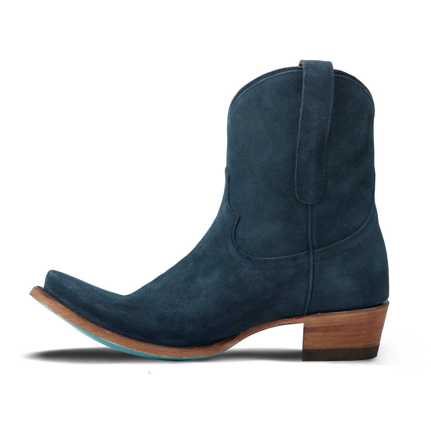 
                  
                    Emma Jane Bootie - Navy Suede
                  
                