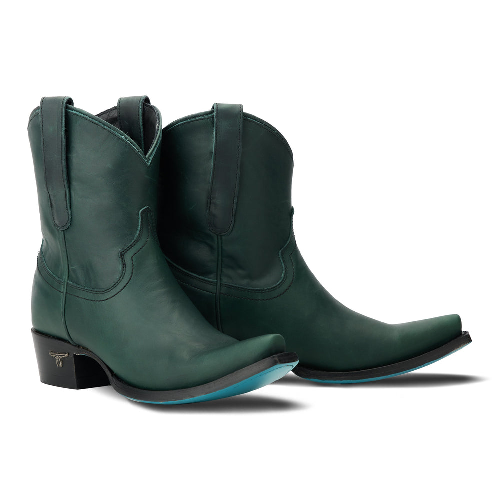 Emma Jane Bootie - Emerald Green