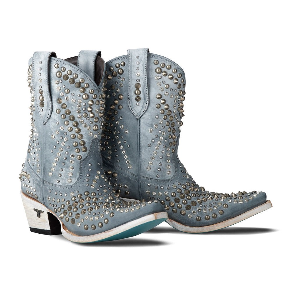 Dolly Bootie - Washed Denim