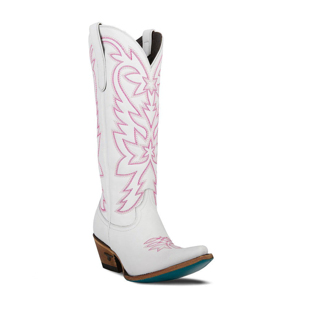 
                  
                    Smokeshow Boot - Matte White and Neon Pink
                  
                