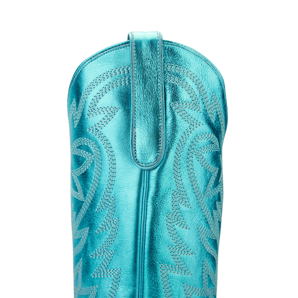 
                  
                    Smokeshow Boot - Turquoise Metallic
                  
                