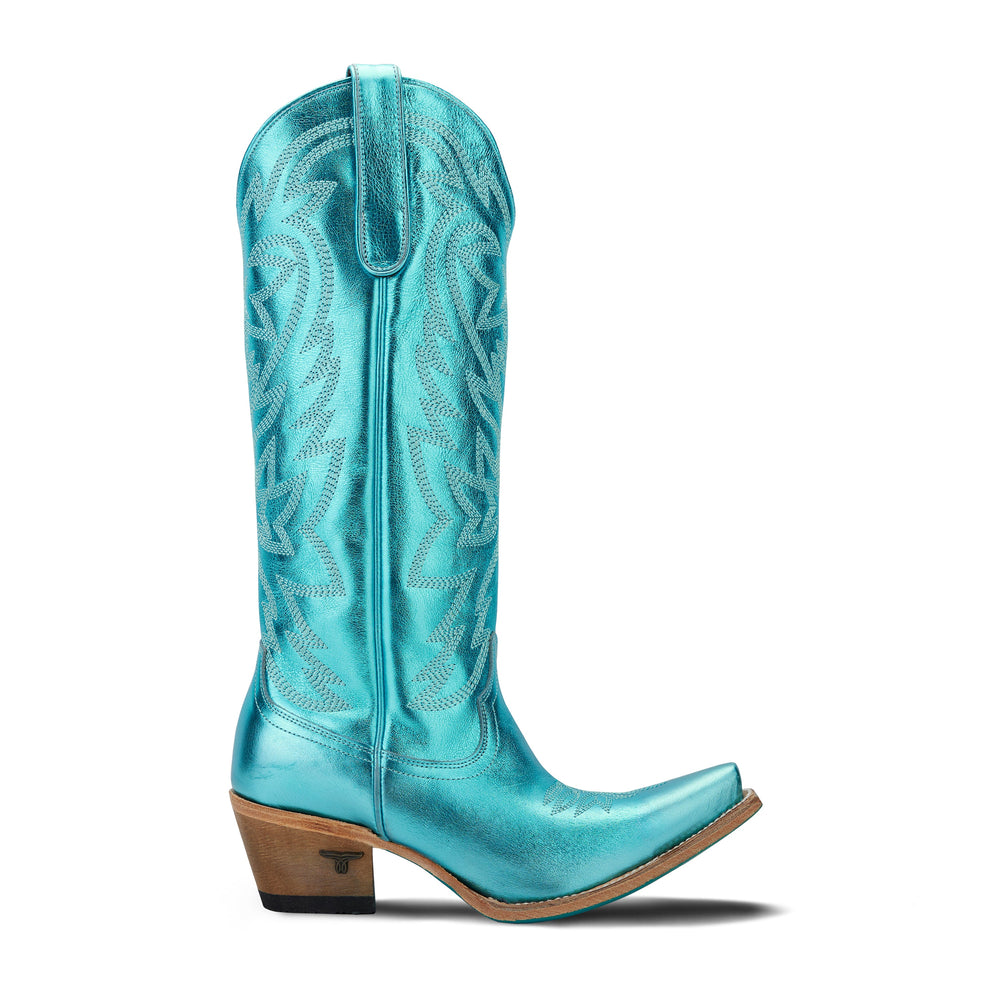 
                  
                    Smokeshow Boot - Turquoise Metallic
                  
                