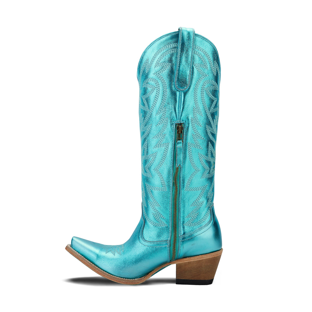 
                  
                    Smokeshow Boot - Turquoise Metallic
                  
                