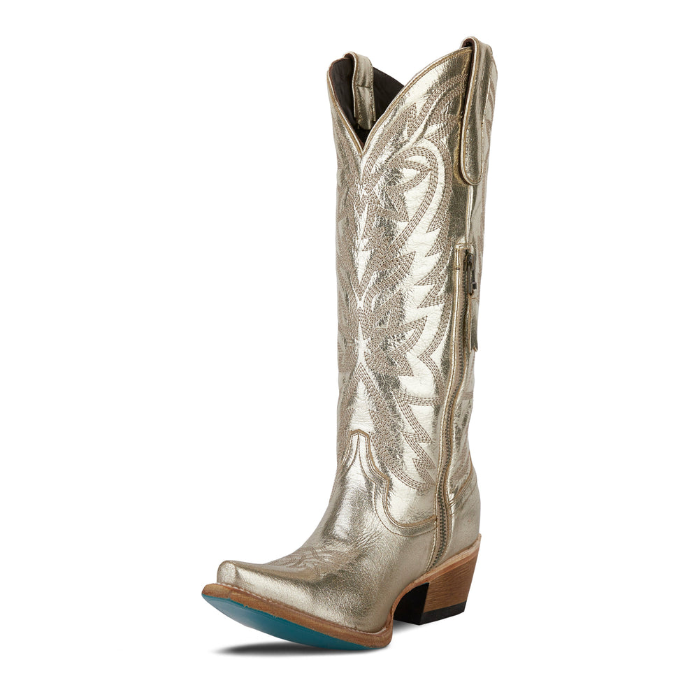 
                  
                    Smokeshow Boot - Champagne Metallic
                  
                