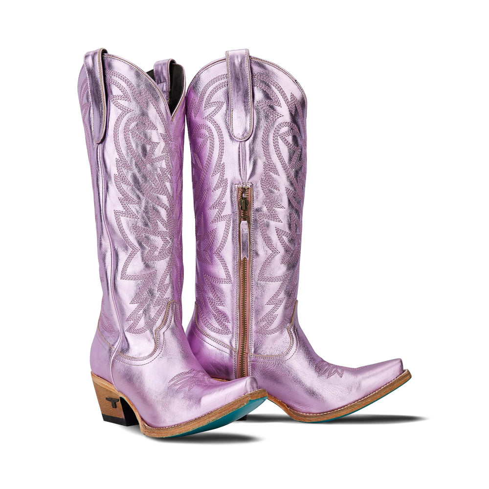 Smokeshow Boot - Lavender Metallic