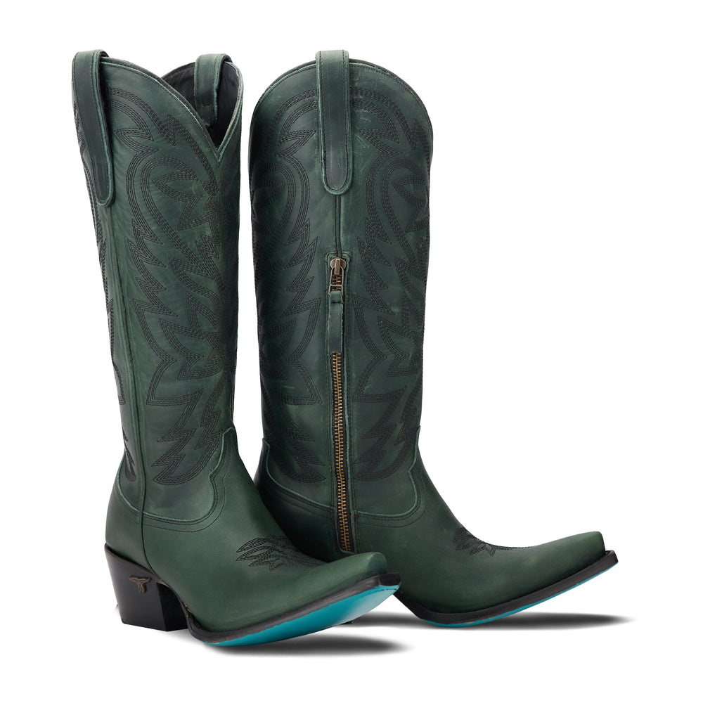 Smokeshow Boot - Emerald Green