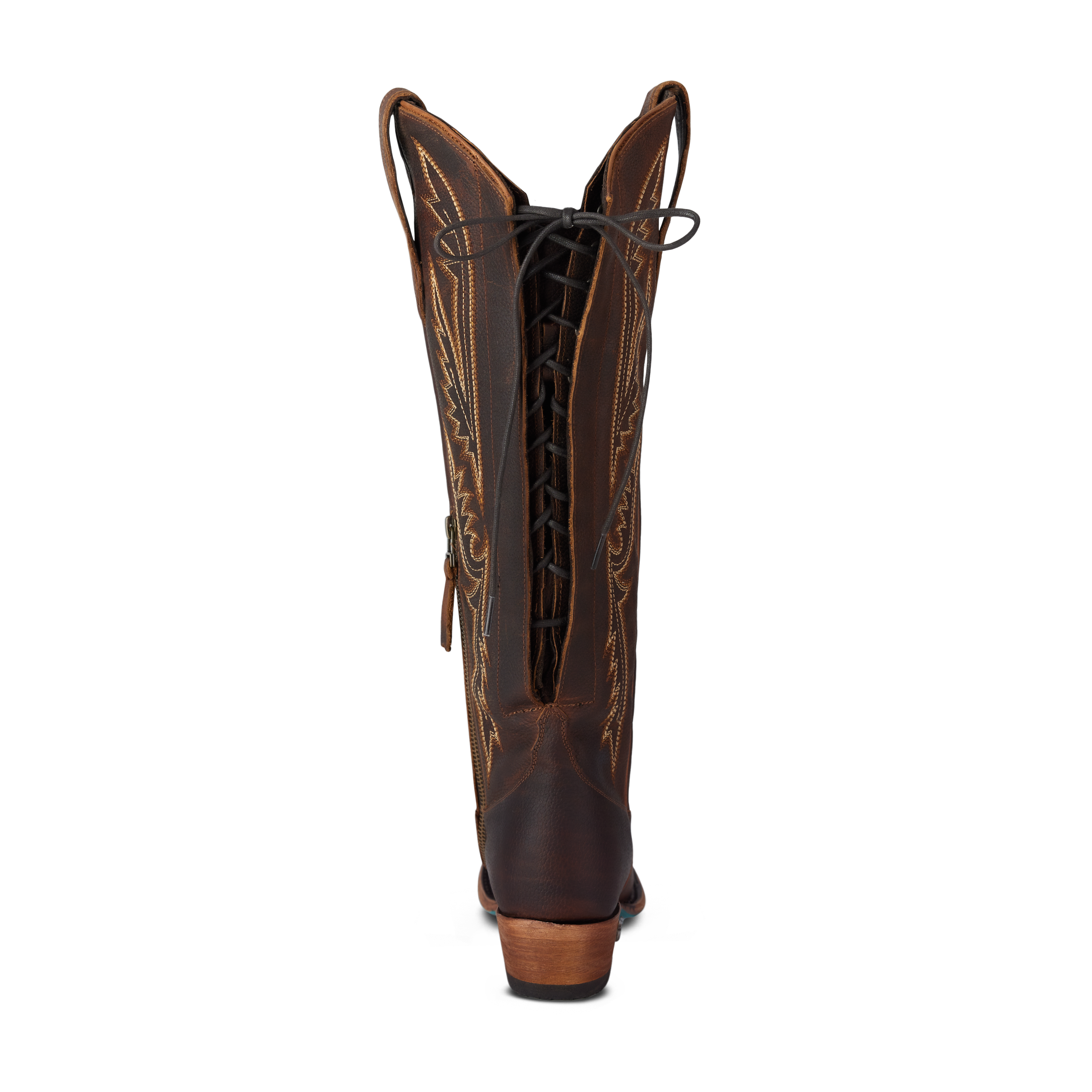 Monica Knee High Corset - Cognac
