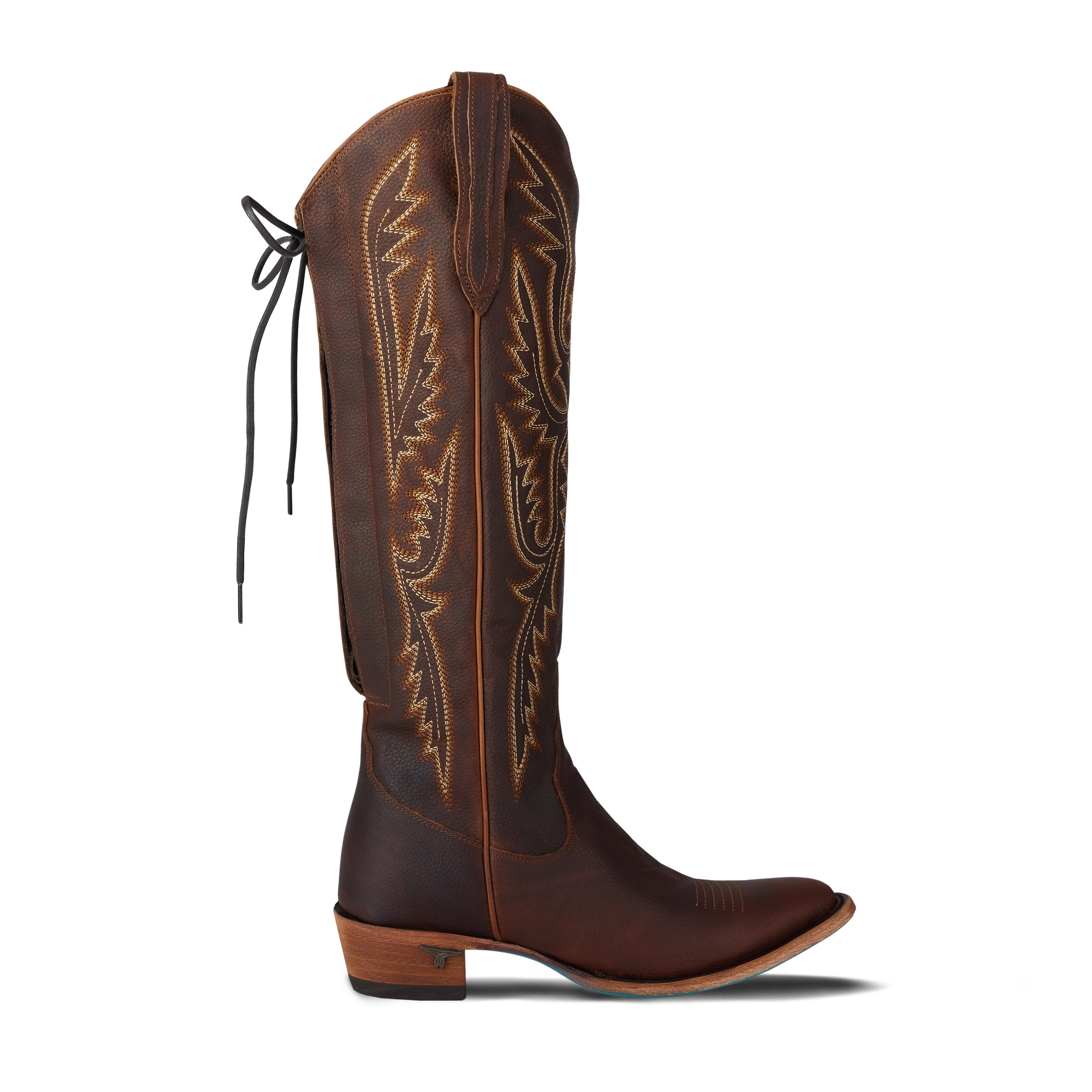 Monica Knee High Corset - Cognac