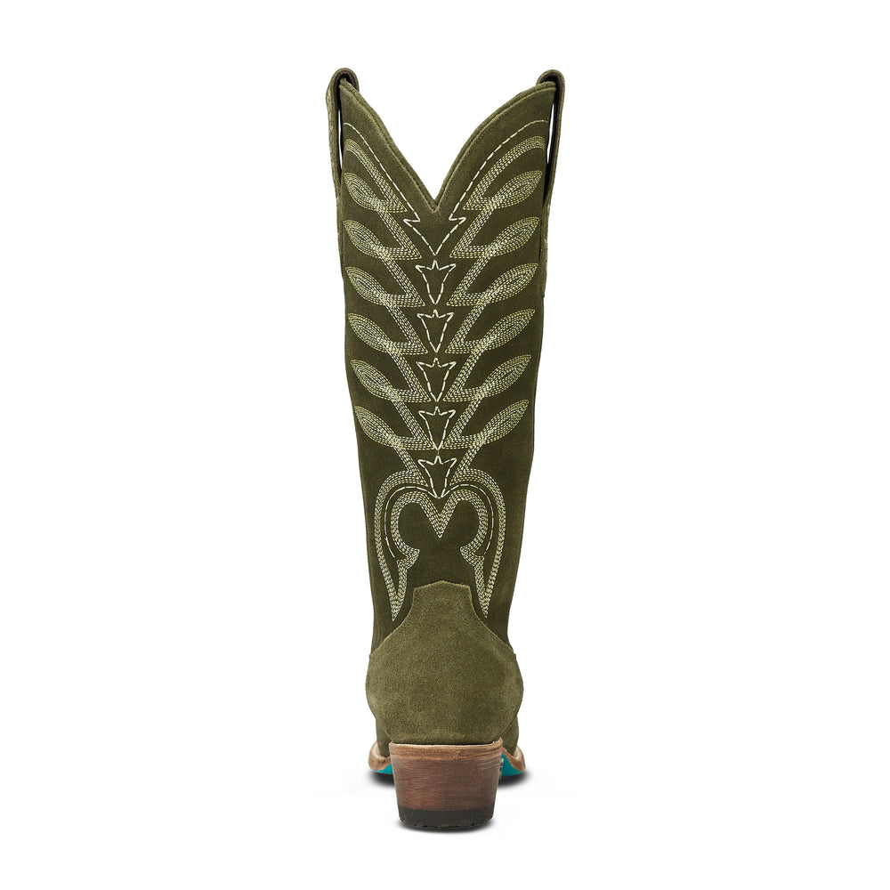 
                  
                    Squash Blossom Boot - Olive Suede
                  
                