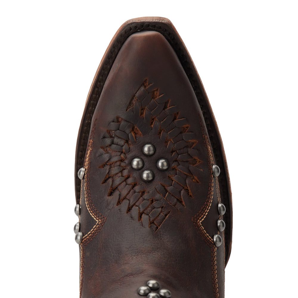 
                  
                    Cossette Bootie - Cognac
                  
                