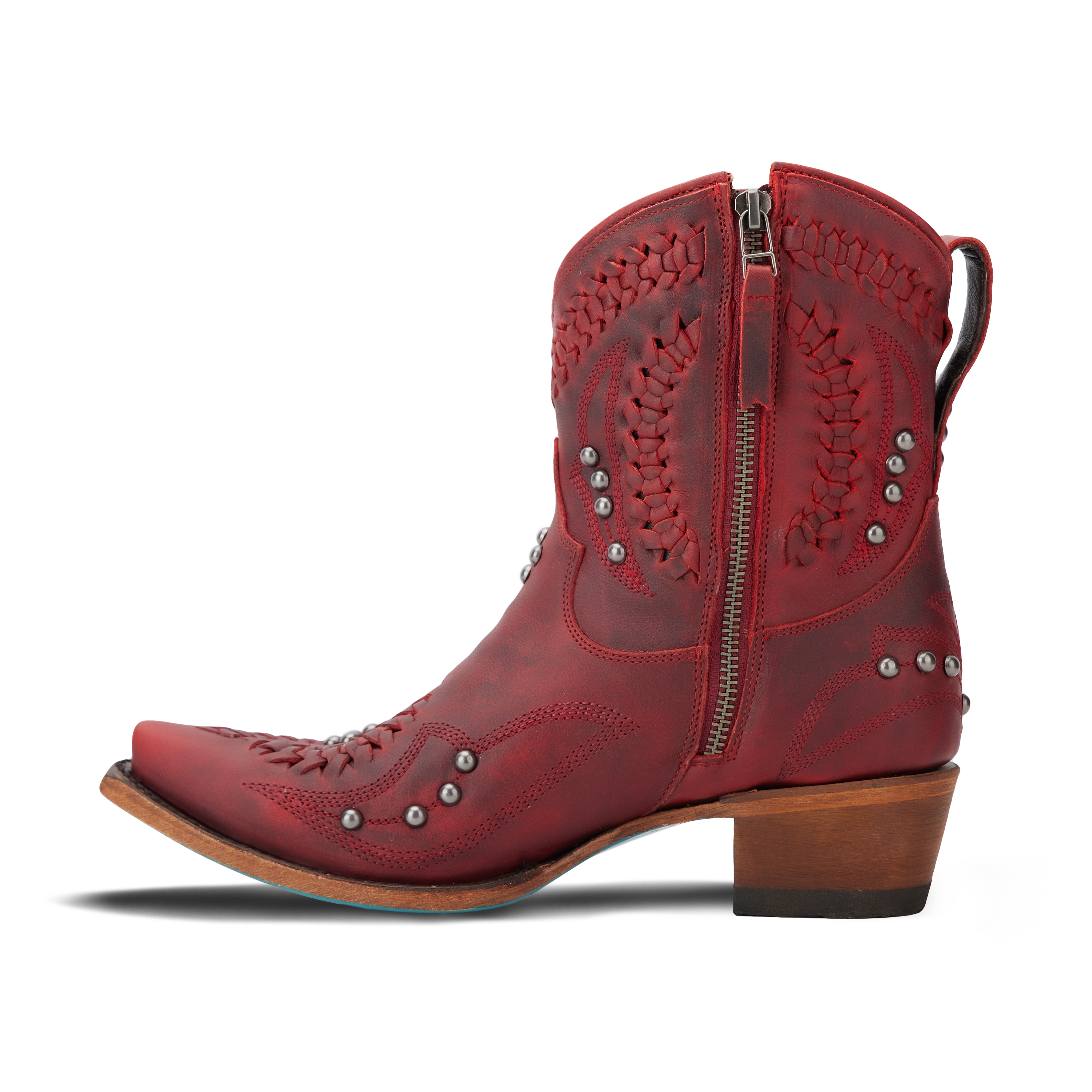Cossette Bootie - Smoldering Ruby