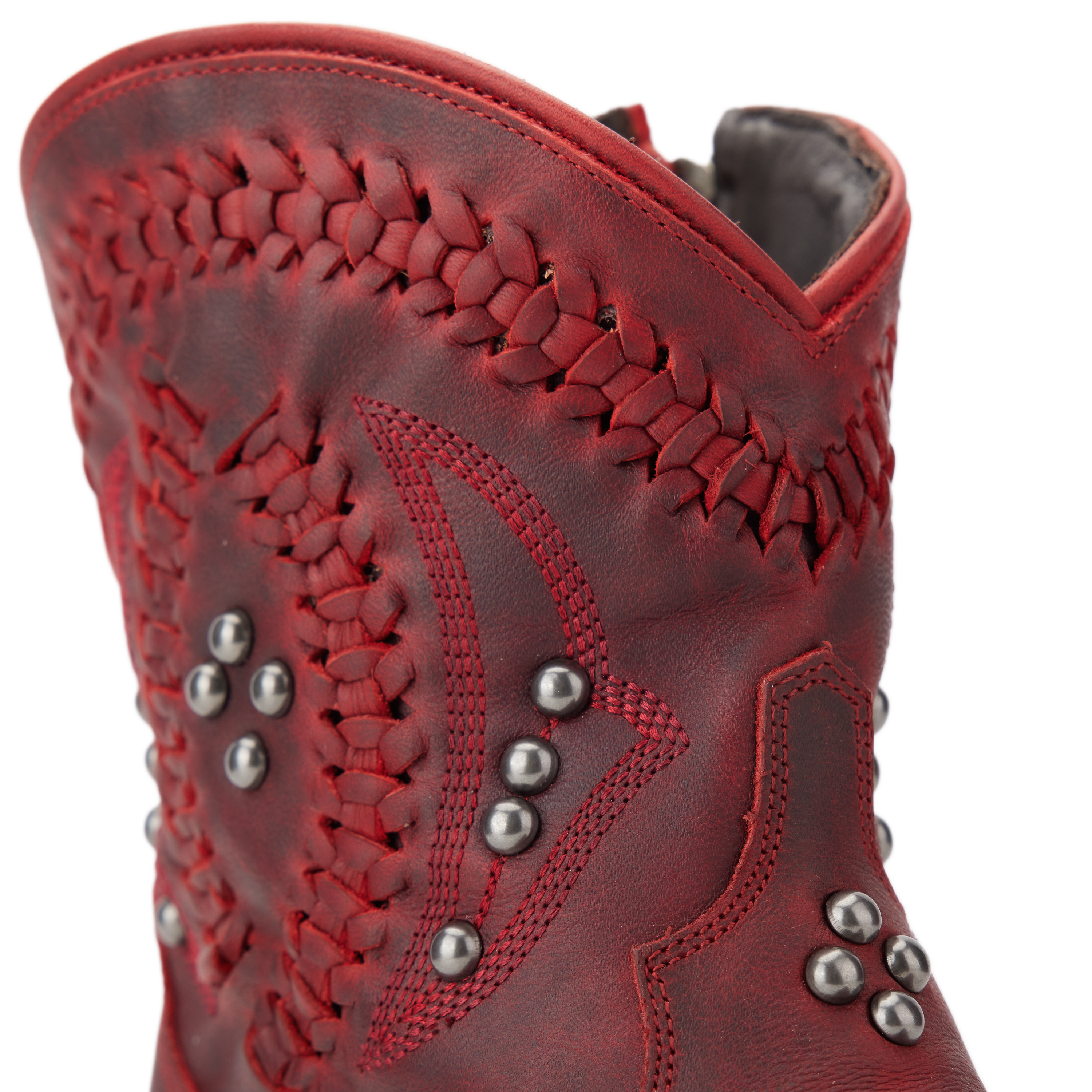Cossette Bootie - Smoldering Ruby
