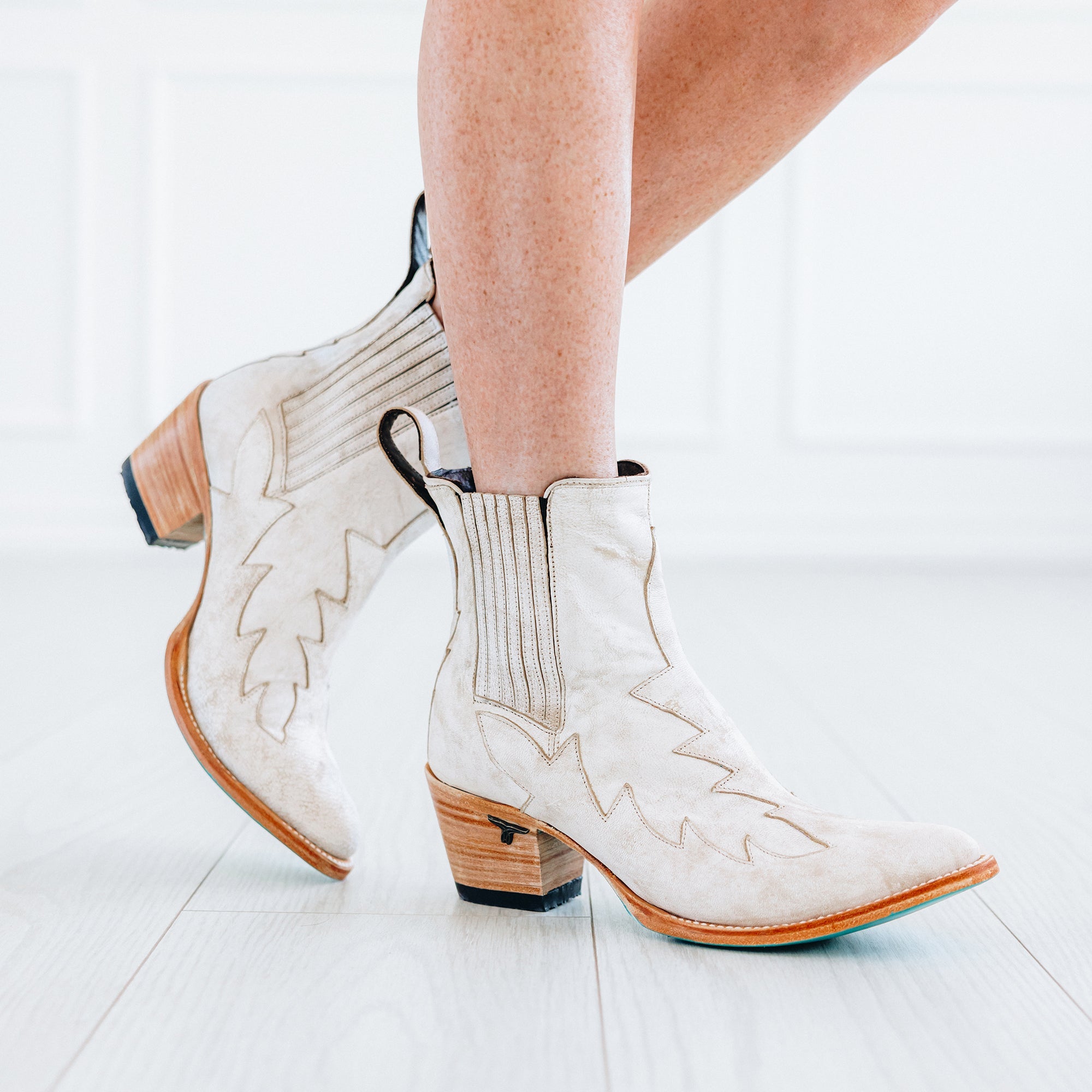 Western Chelsea Bootie - Ceramic Crackle