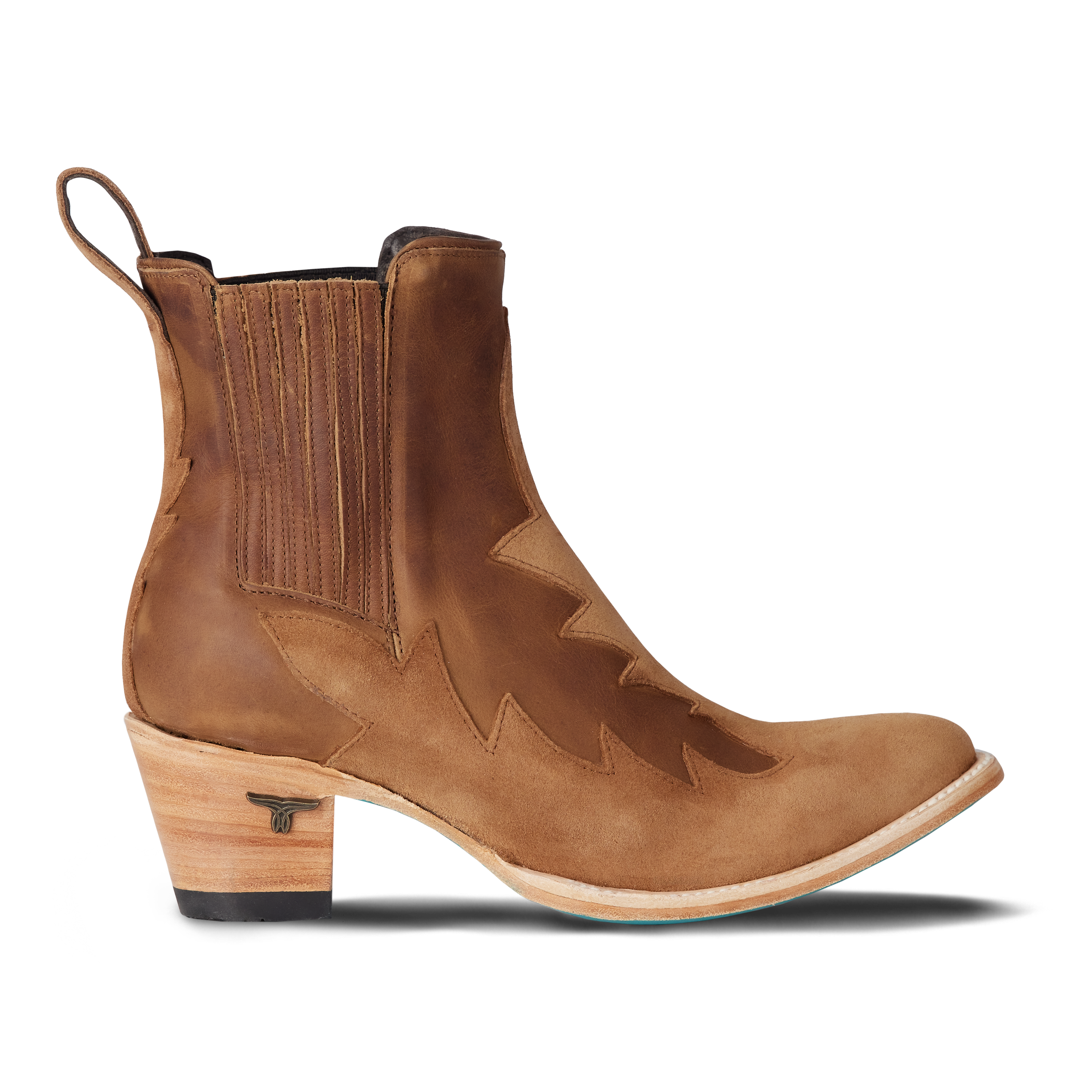 Western Chelsea Bootie - Toffee Suede