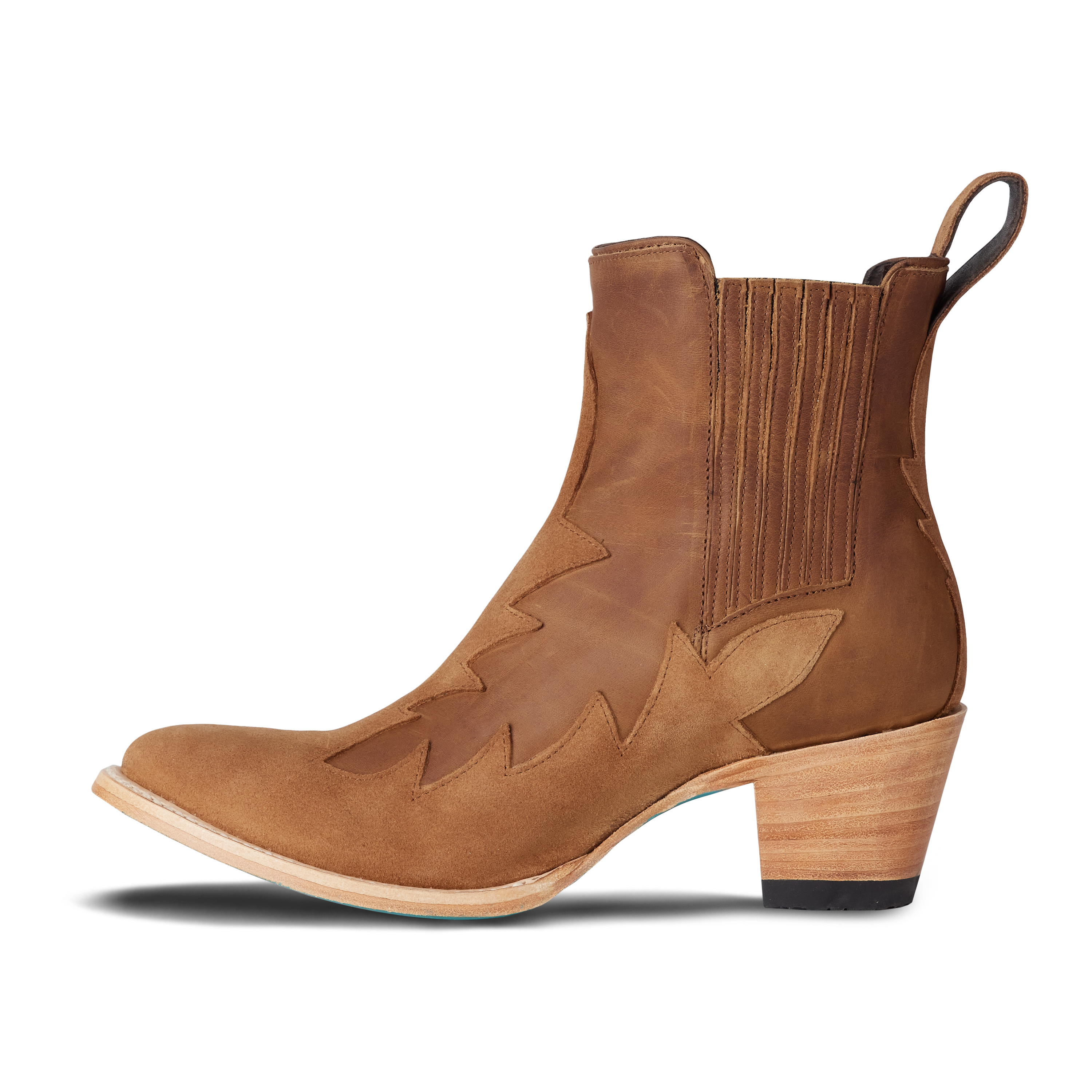 Western Chelsea Bootie - Toffee Suede