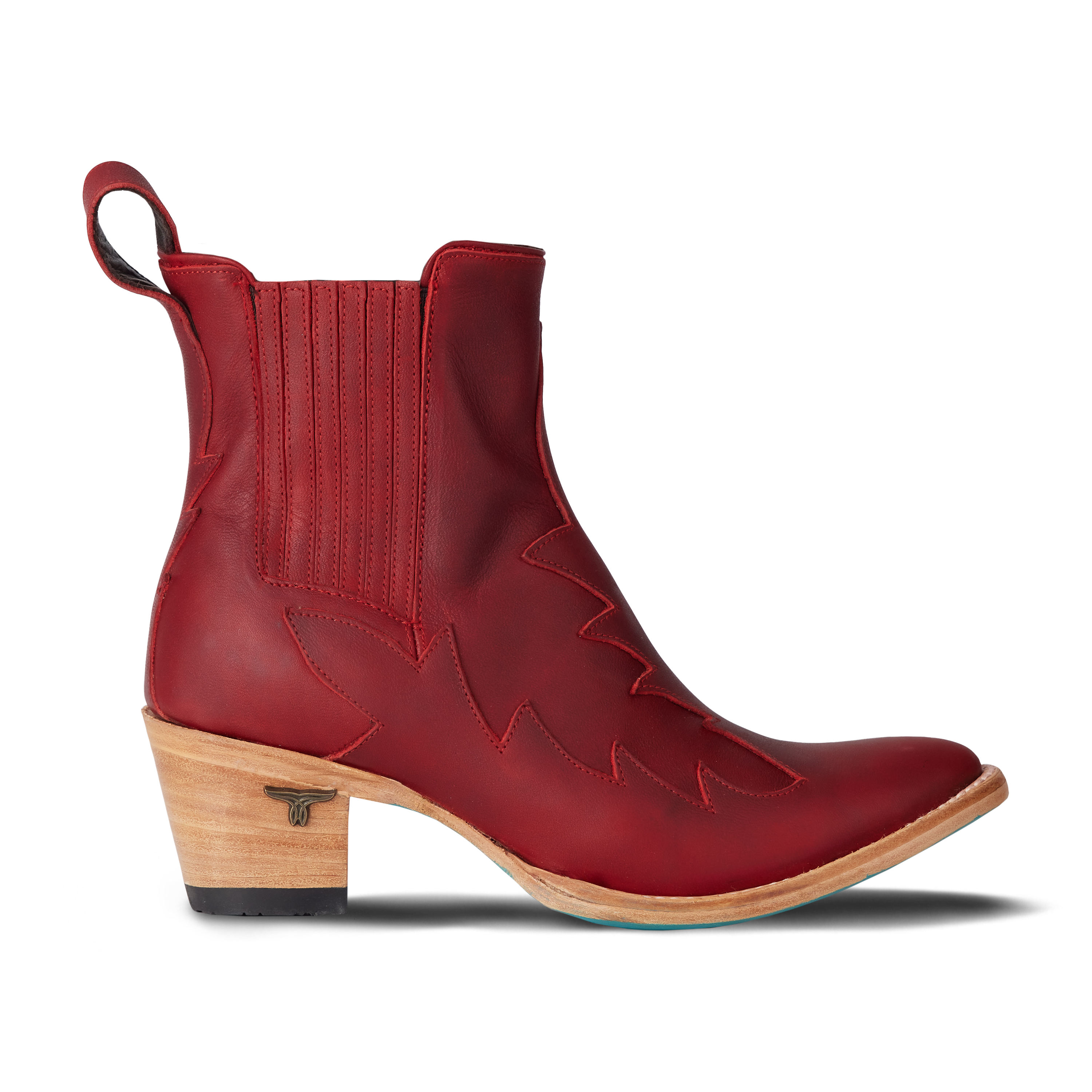 Western Chelsea Bootie - Smoldering Ruby