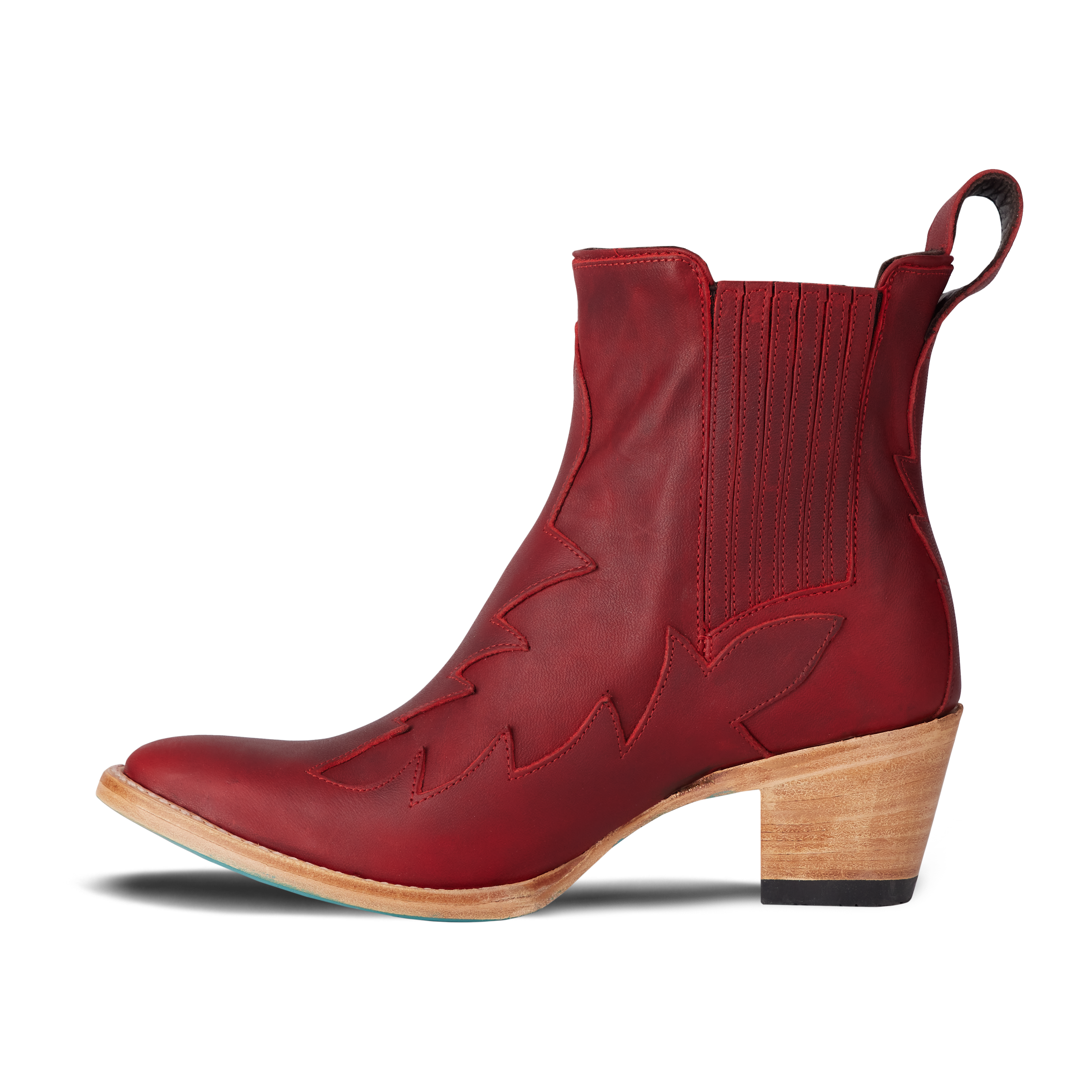 Western Chelsea Bootie - Smoldering Ruby