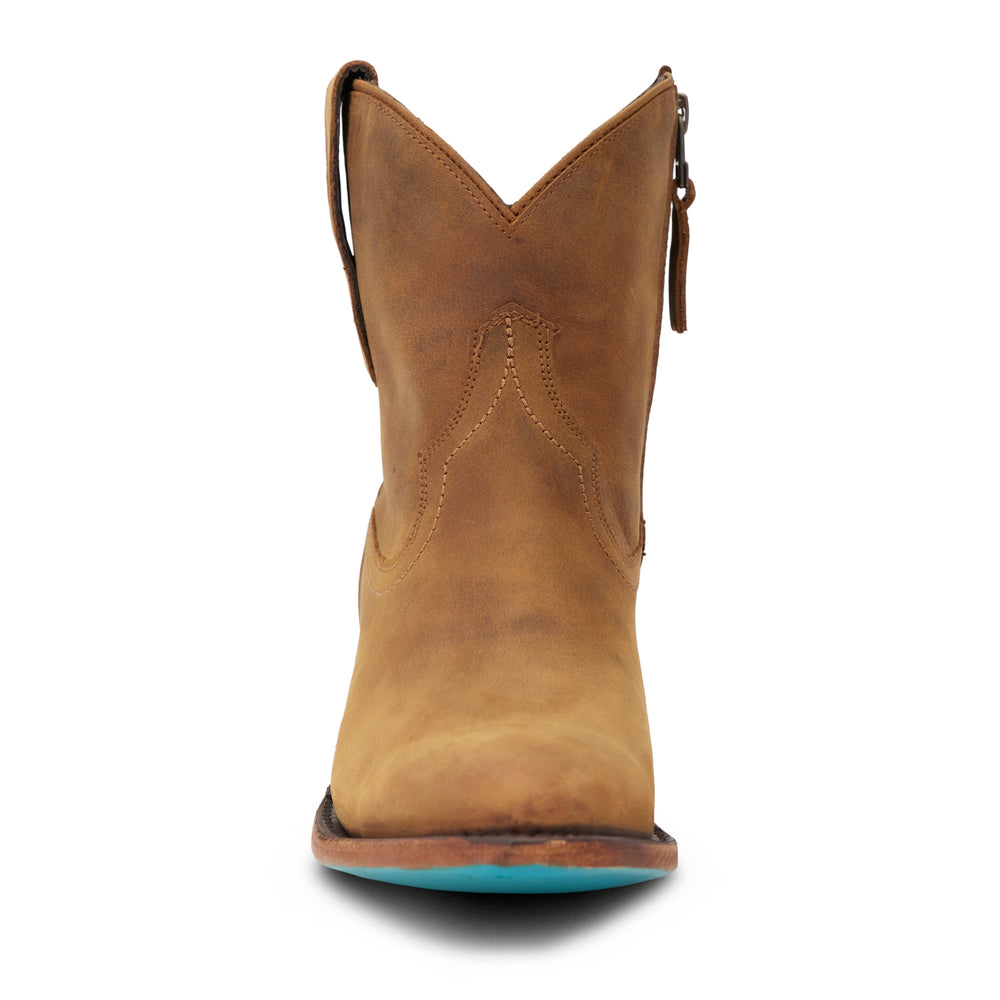 
                  
                    Plain Jane Bootie - Burnt Caramel
                  
                