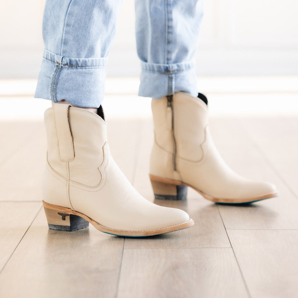 
                  
                    Plain Jane Bootie - Pale Ivory
                  
                