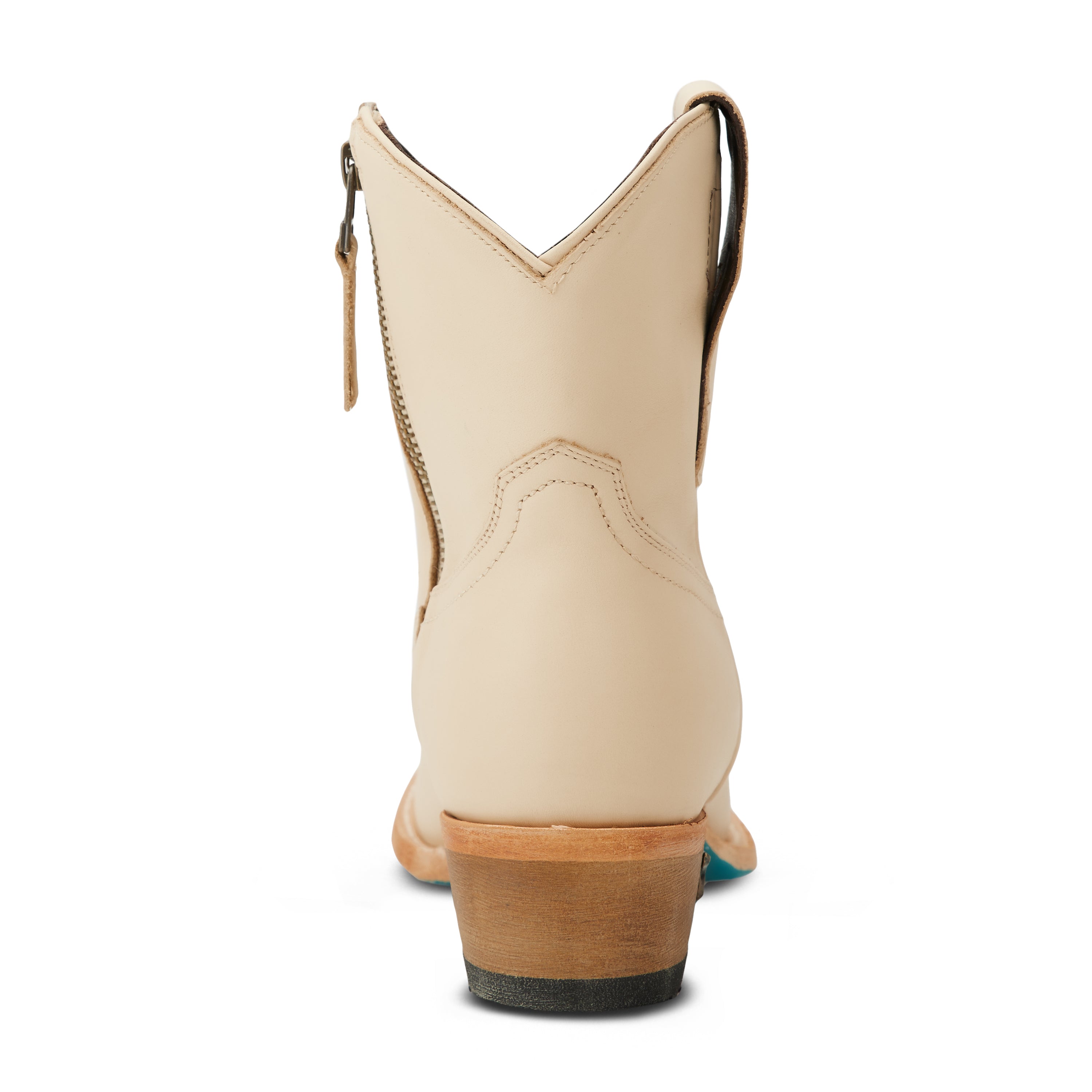 Plain Jane Bootie - Pale Ivory