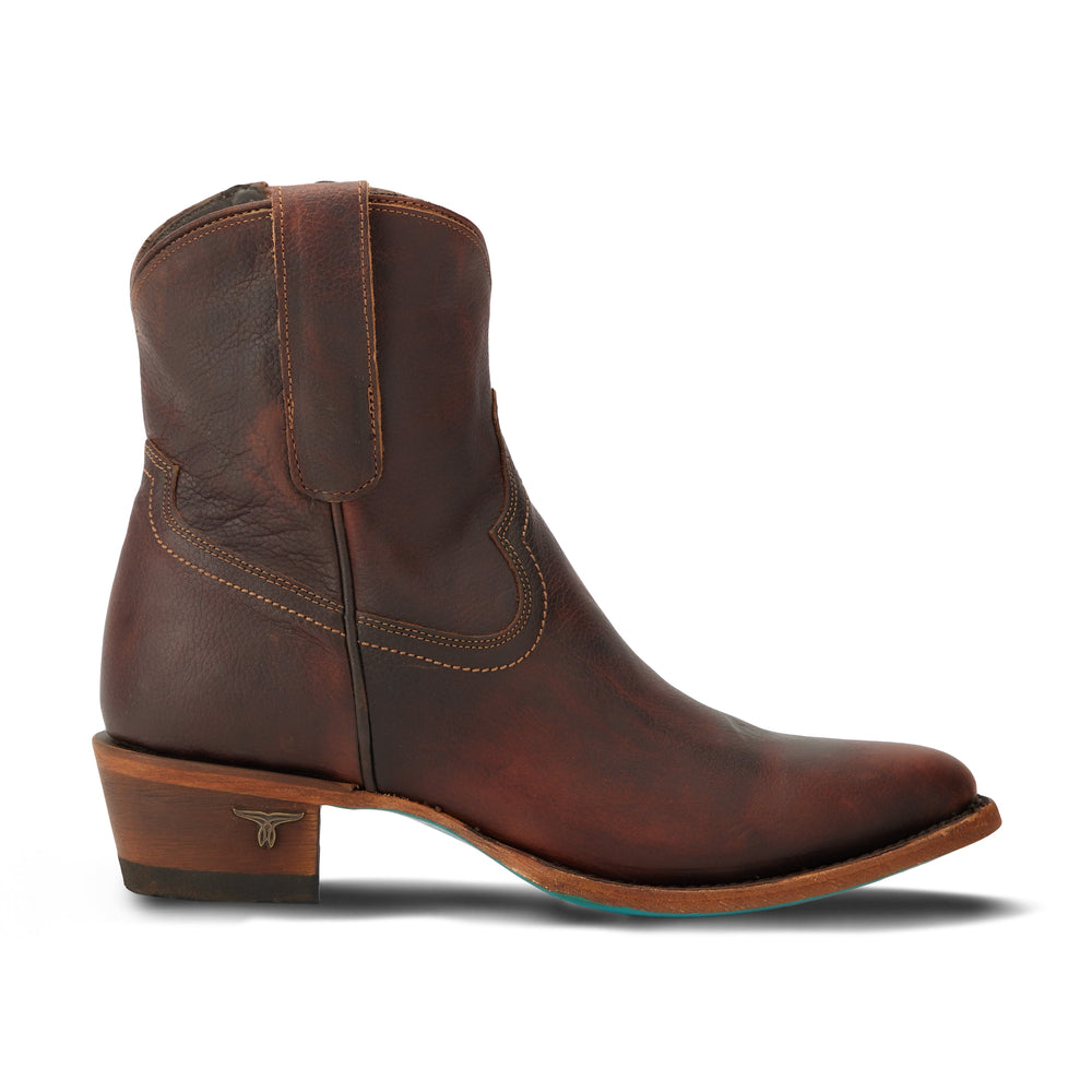 
                  
                    Plain Jane Bootie - Cognac
                  
                