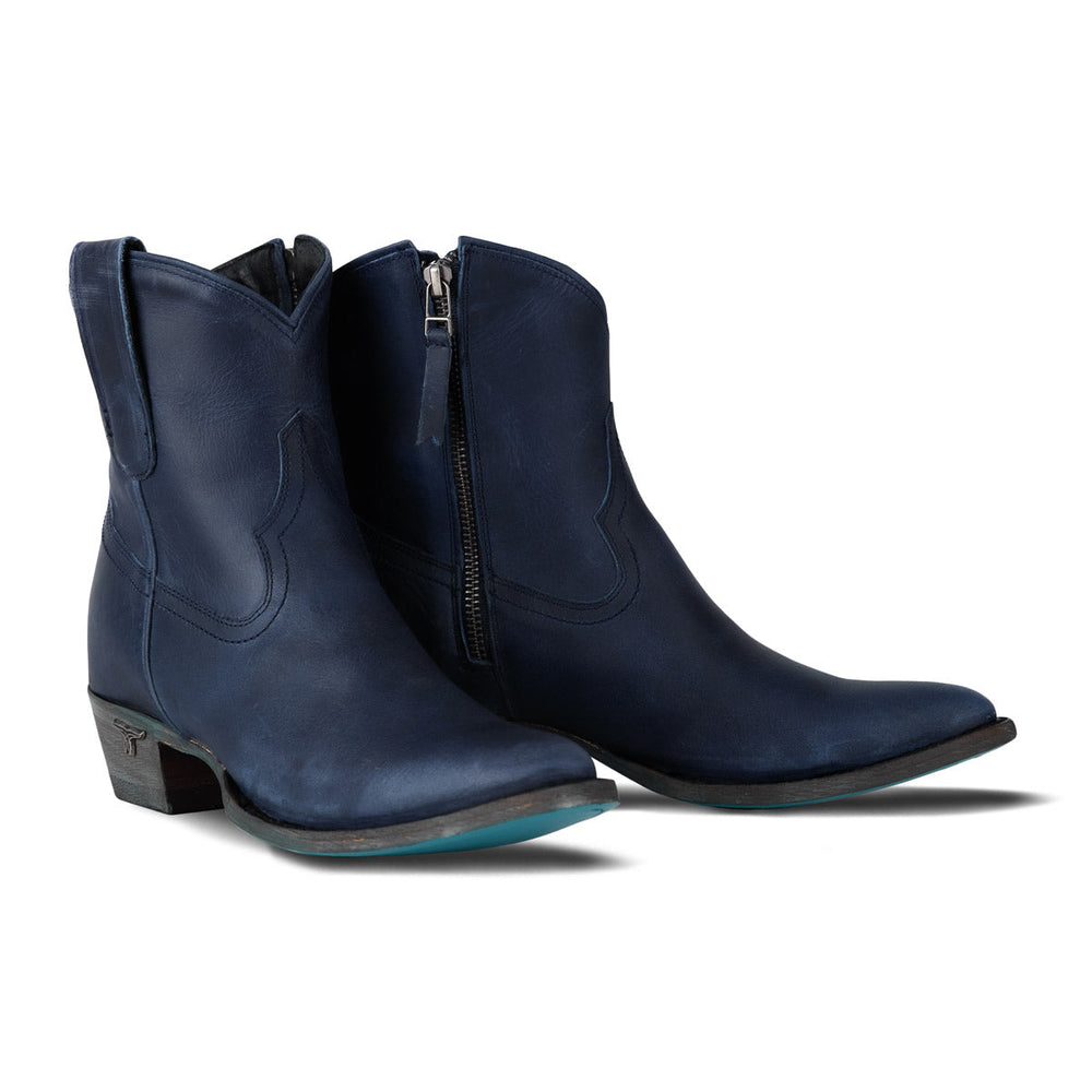 Plain Jane Bootie - Midnight Navy