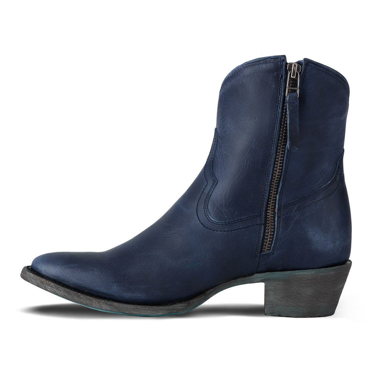 Plain Jane Bootie - Midnight Navy