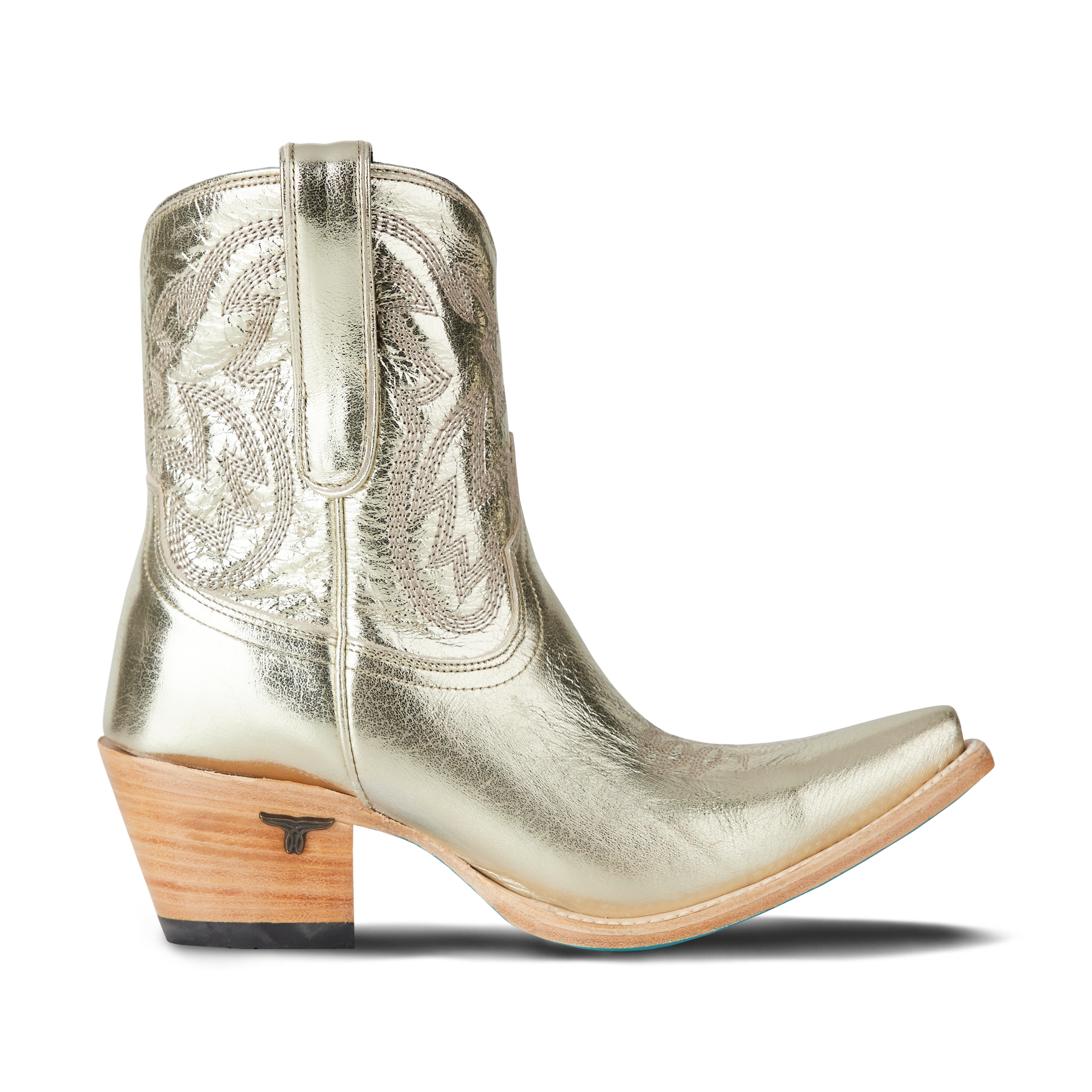 Smokeshow Bootie - Champagne Metallic
