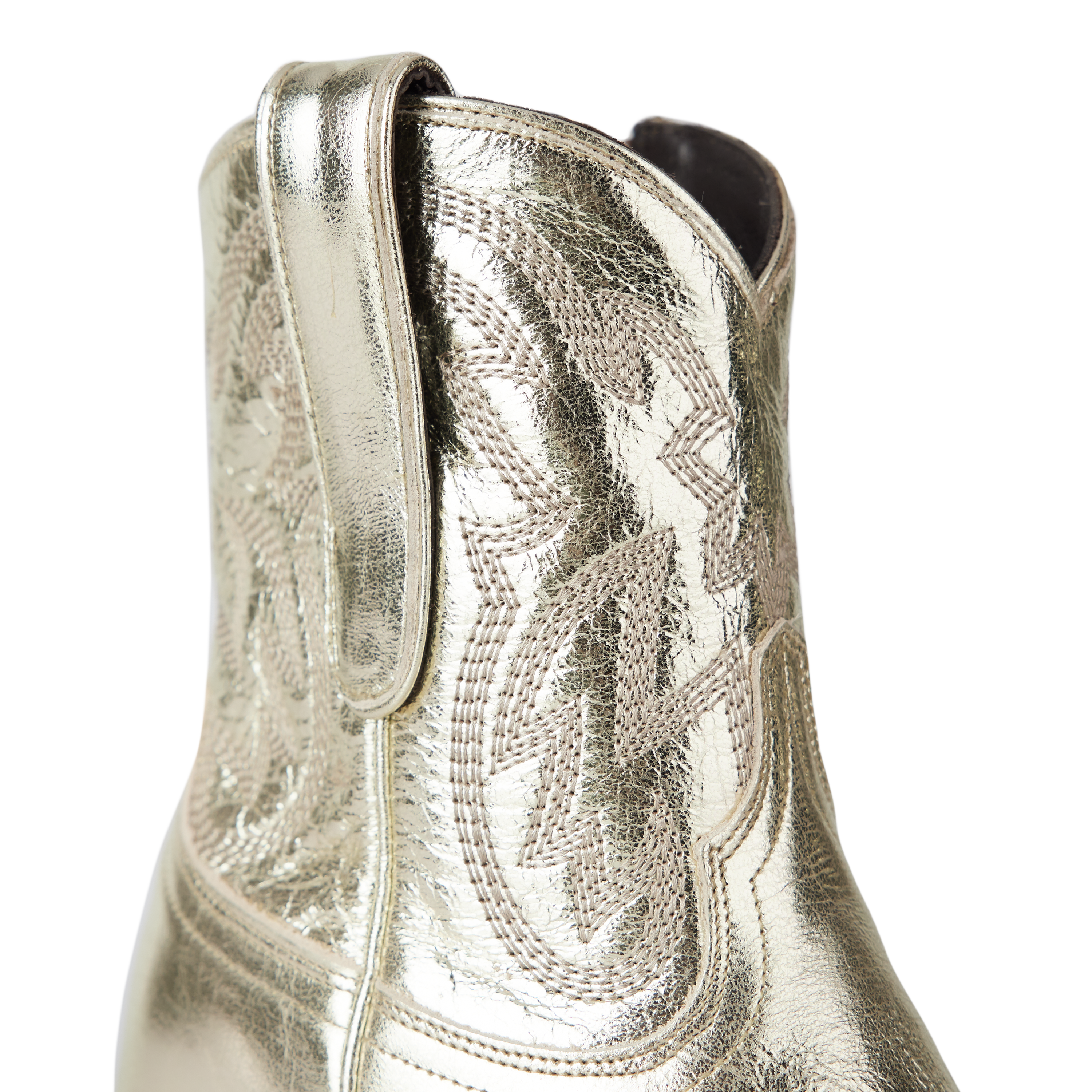 Smokeshow Bootie - Champagne Metallic