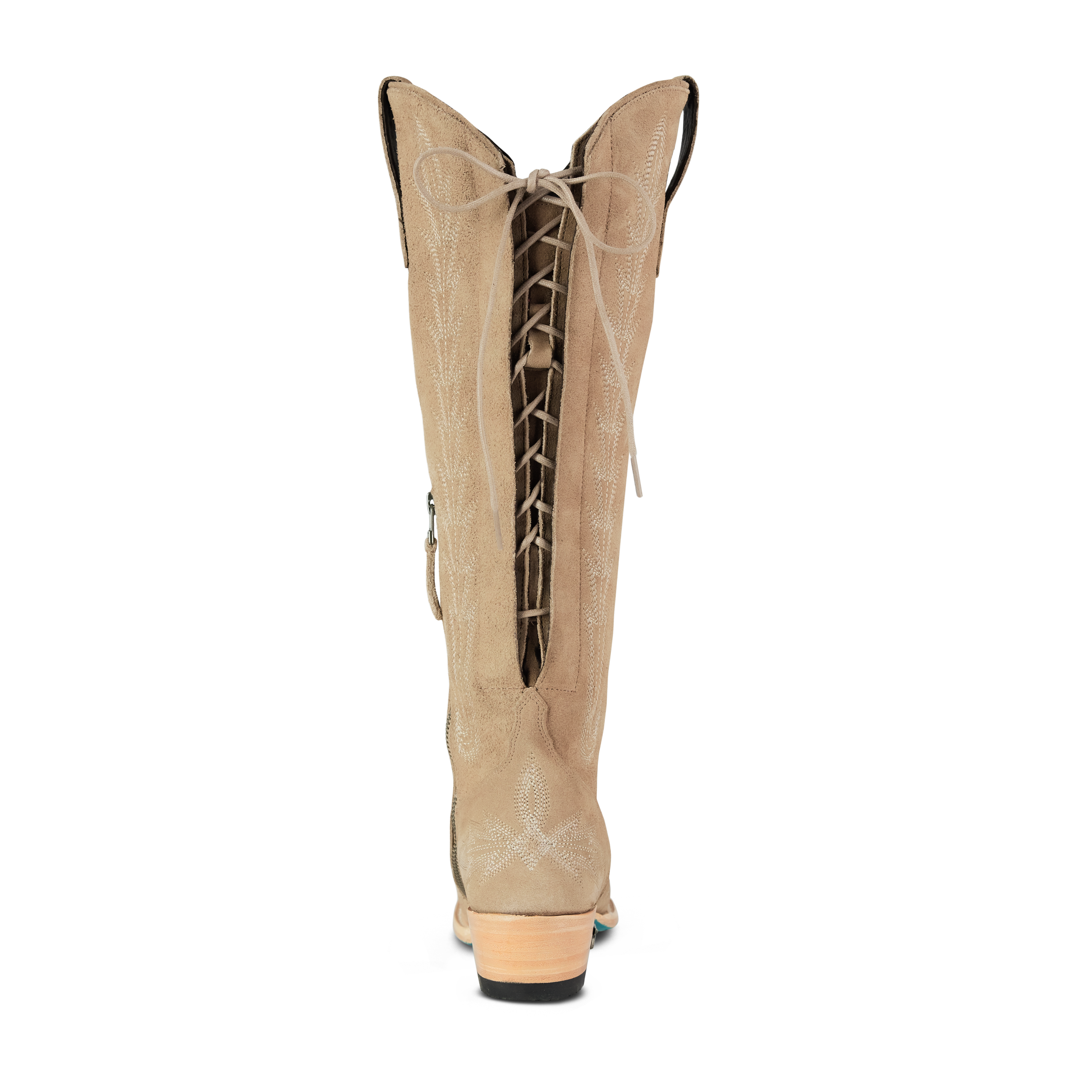 Lexington Knee High Corset - Latte Suede