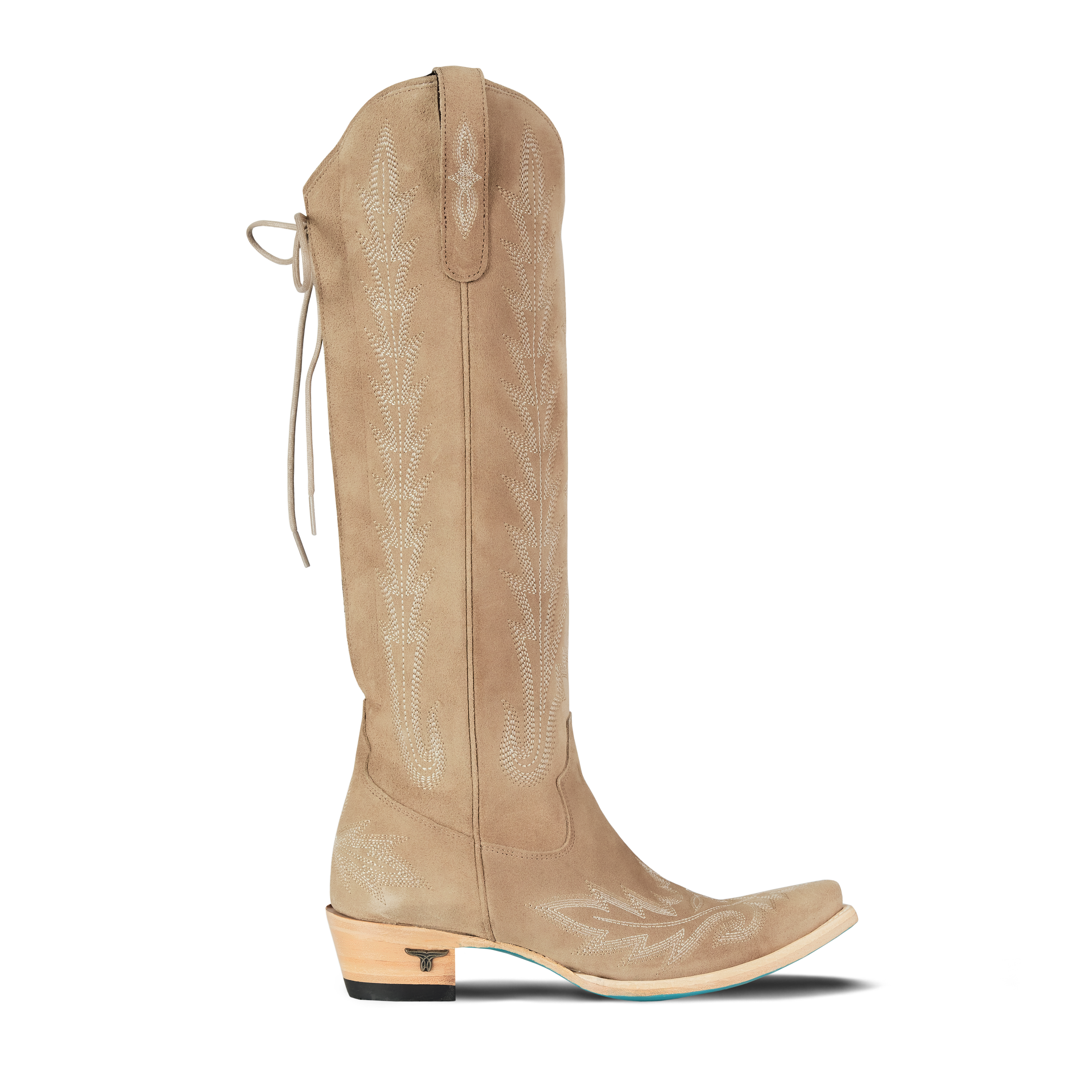 Lexington Knee High Corset - Latte Suede