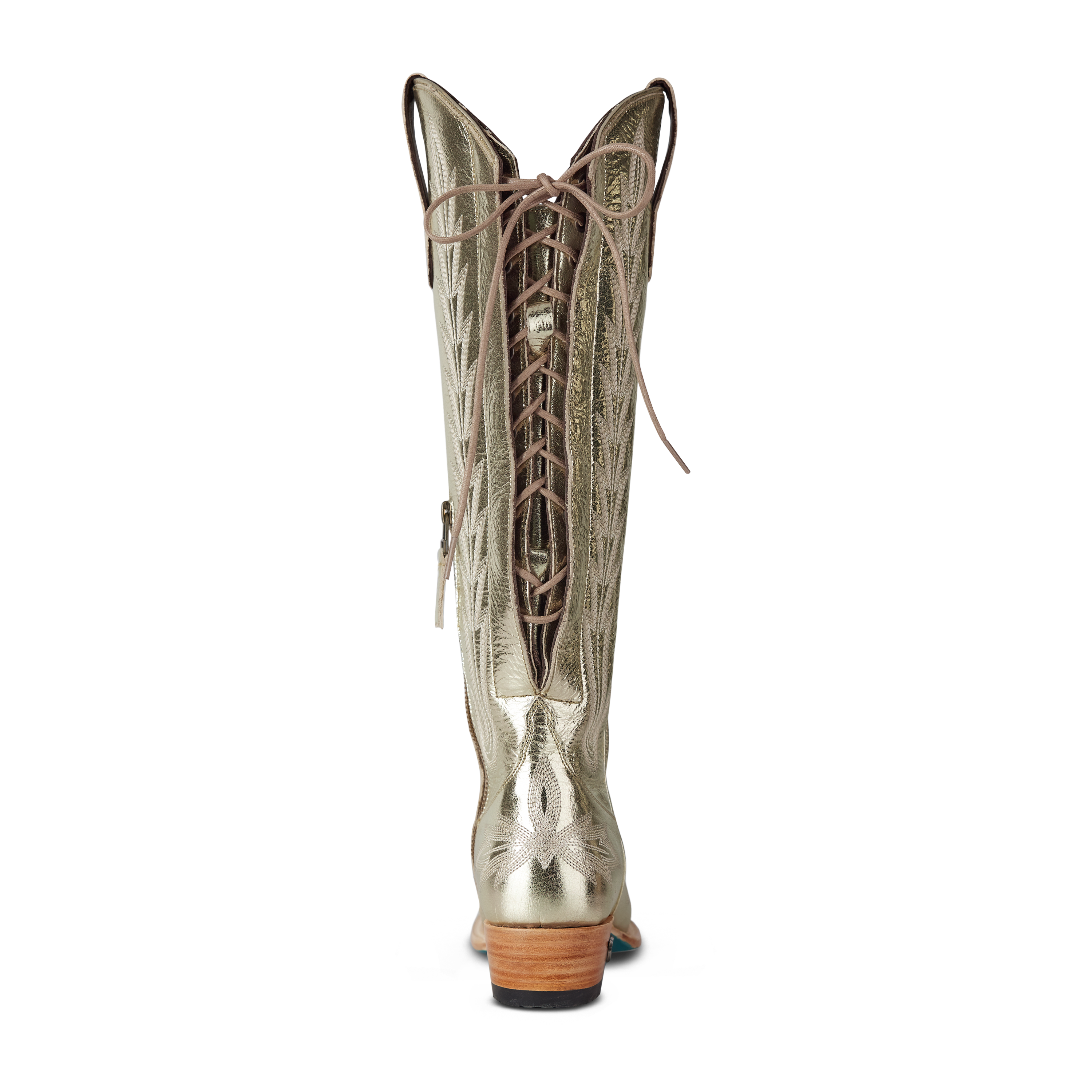 Lexington Knee High Corset - Champagne Metallic