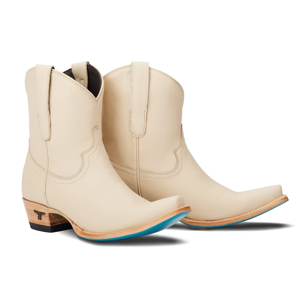 Emma Jane Bootie - Pale Ivory