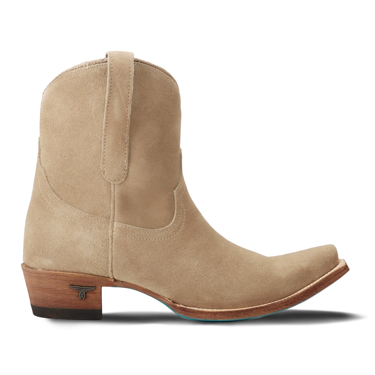 
                  
                    Emma Jane Bootie - Latte Suede
                  
                