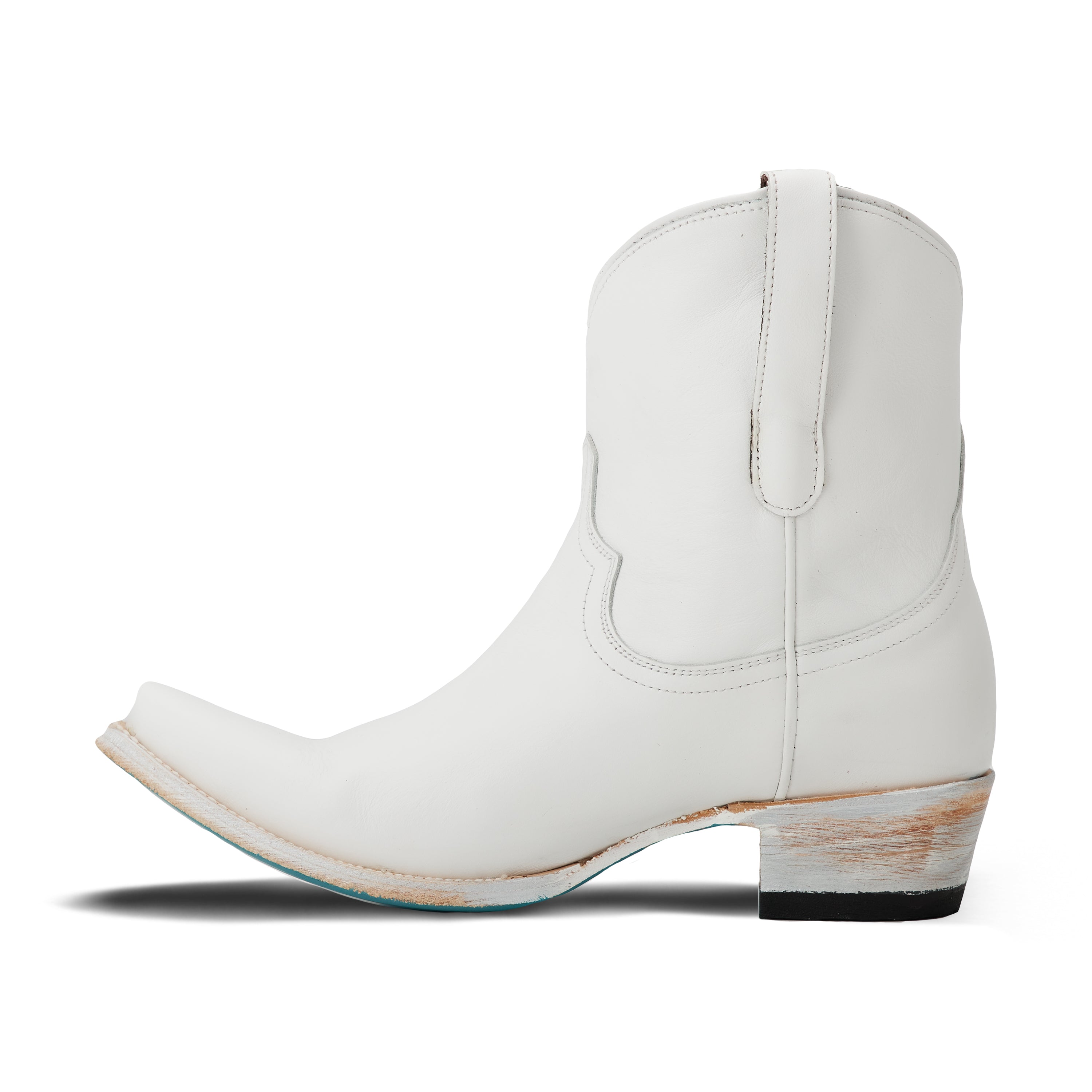 Emma Jane Bootie - Matte White