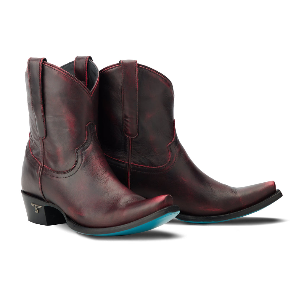 Emma Jane Bootie - Black Cherry