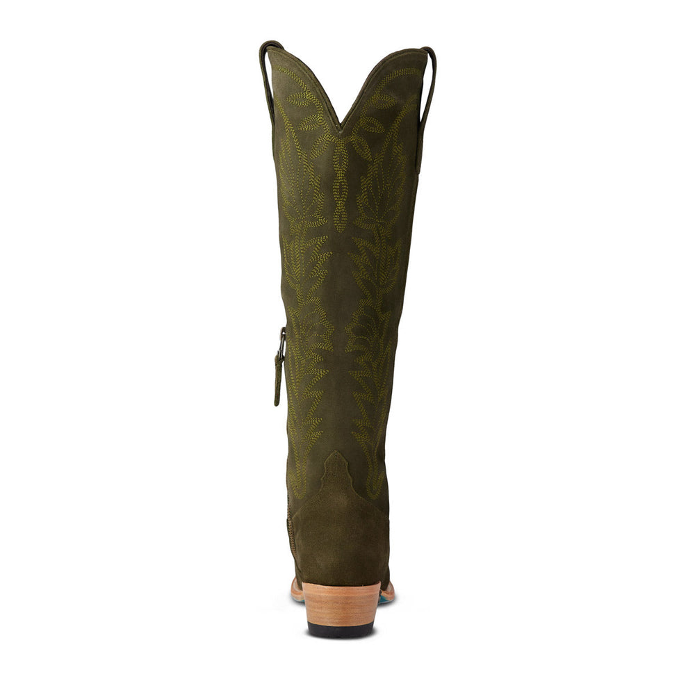 
                  
                    Sandaga Knee High - Olive Suede
                  
                