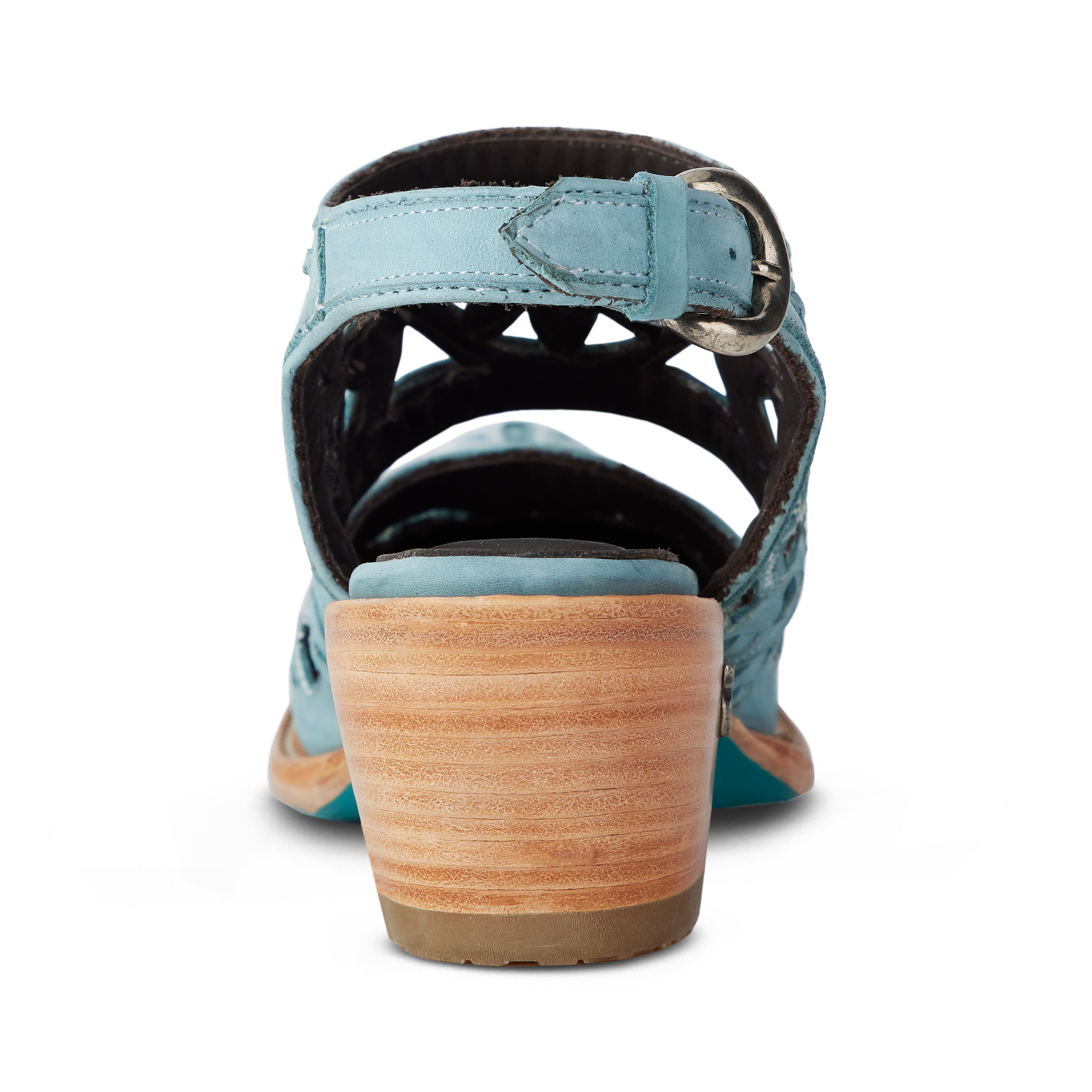 Robin Cut Out Slingback Mule - Powder Blue